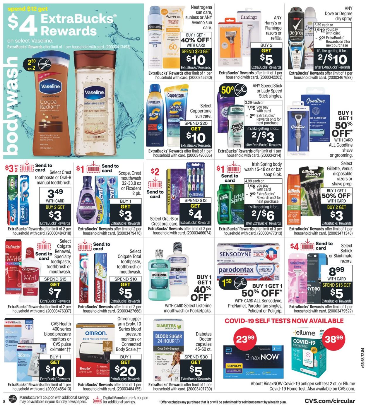 CVS Pharmacy Weekly Ad Circular - valid 08/15-08/21/2021 (Page 12)