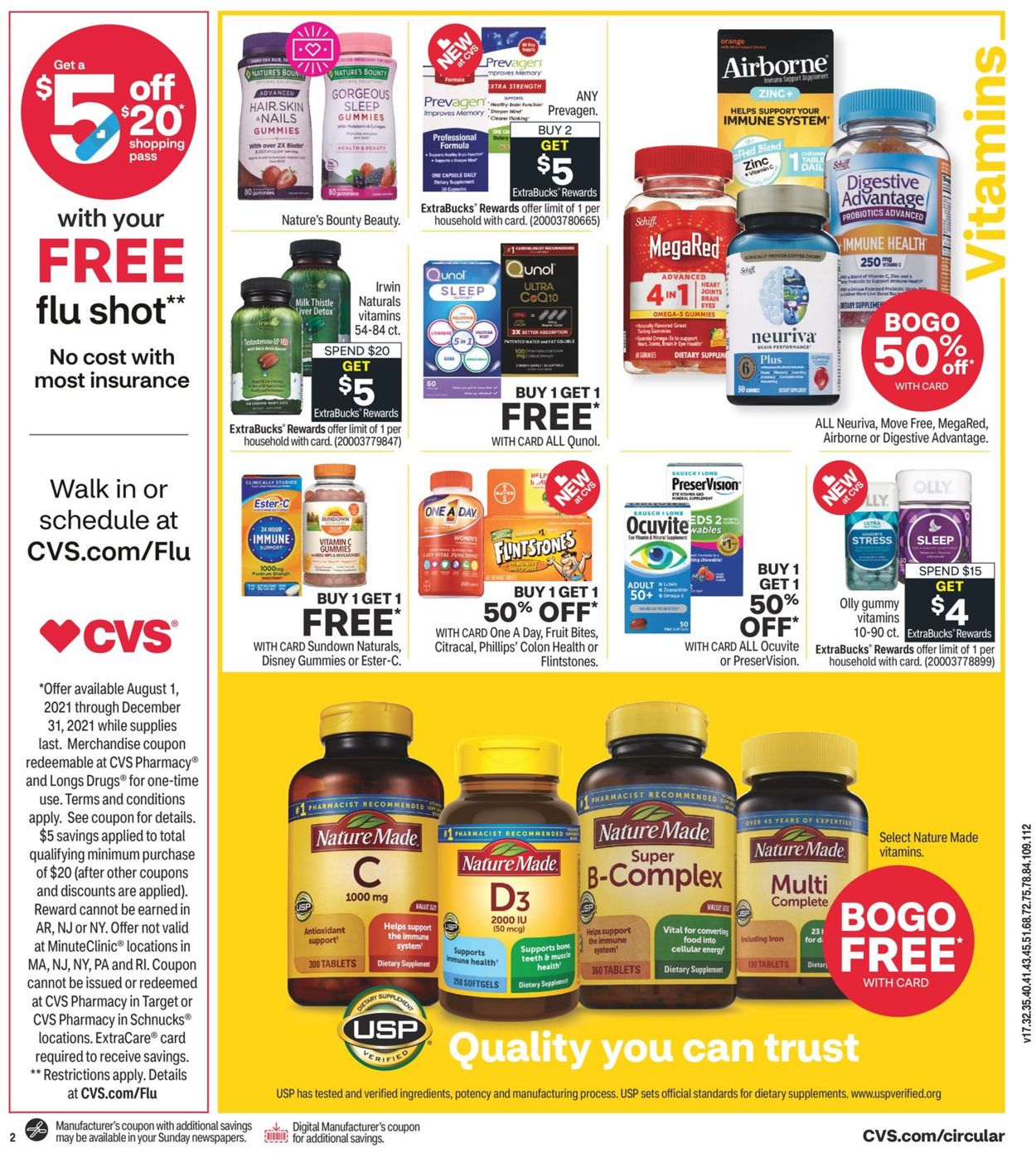 CVS Pharmacy Weekly Ad Circular - valid 09/05-09/11/2021 (Page 3)