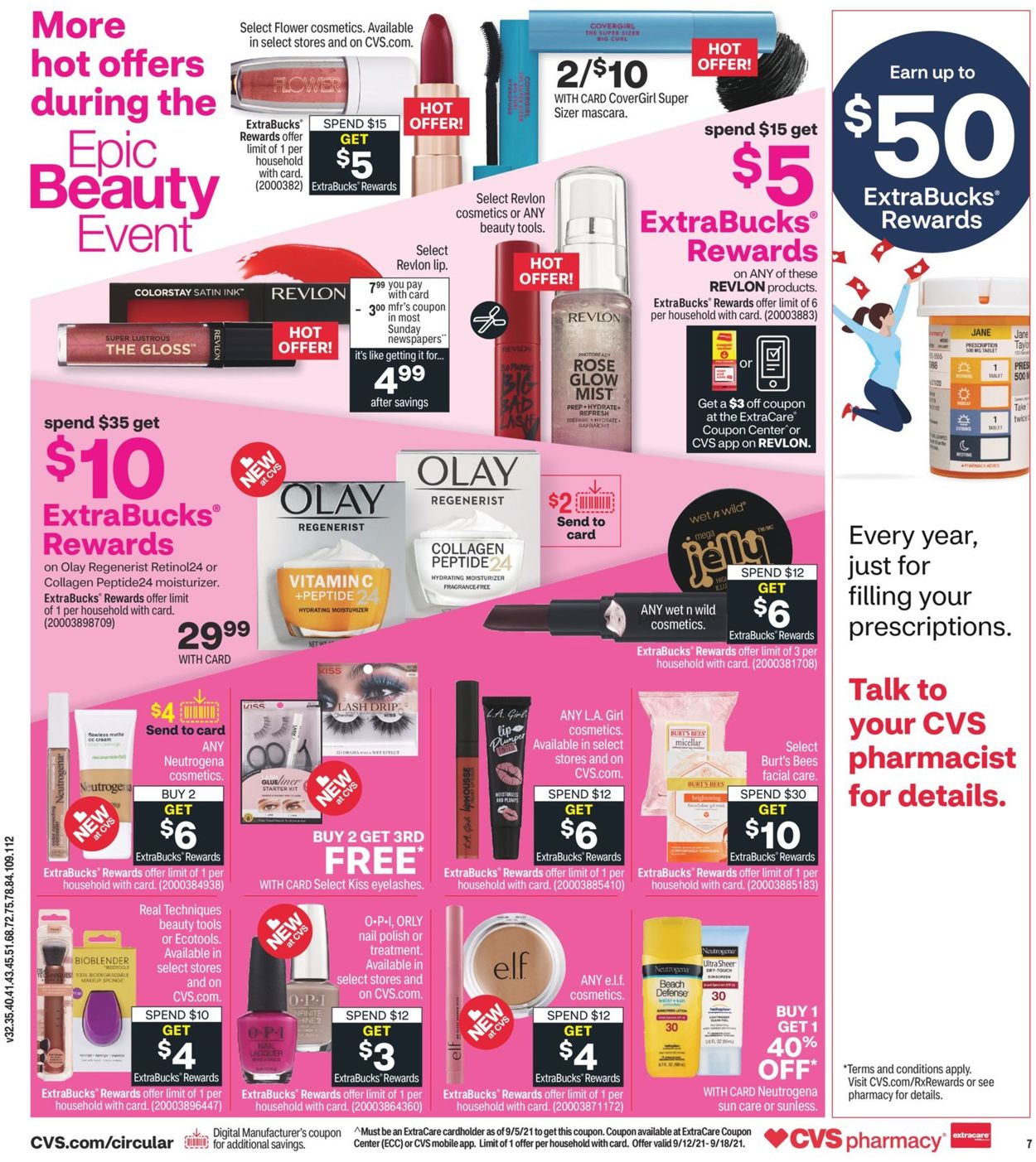 CVS Pharmacy Weekly Ad Circular - valid 09/12-09/19/2021 (Page 10)