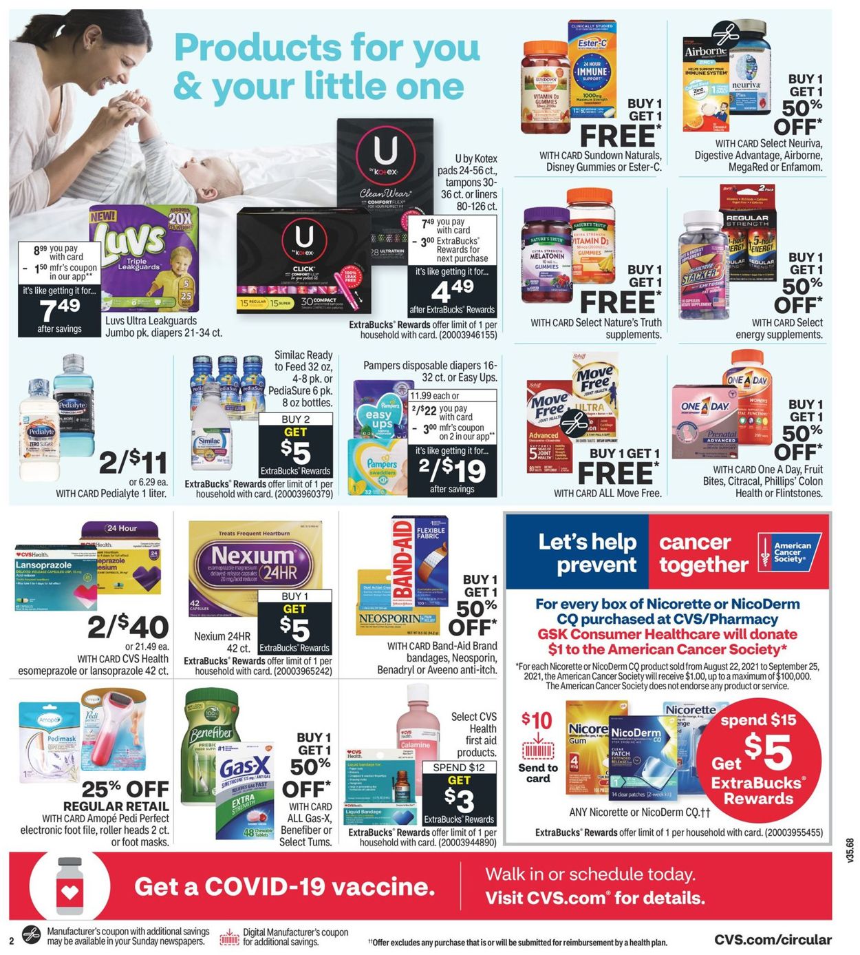 CVS Pharmacy Weekly Ad Circular - valid 09/19-09/25/2021 (Page 4)