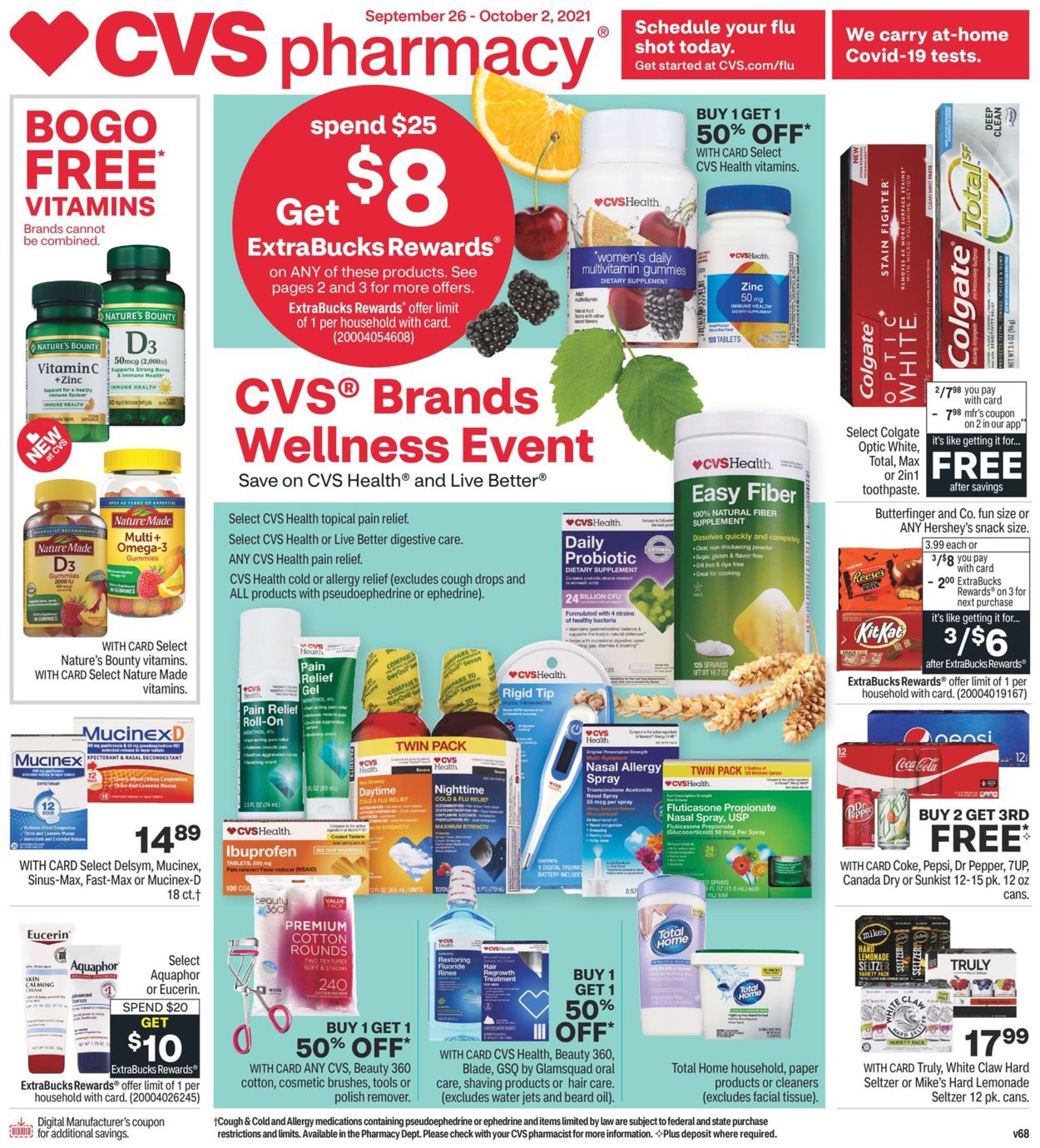 CVS Pharmacy Weekly Ad Circular - valid 09/26-10/03/2021