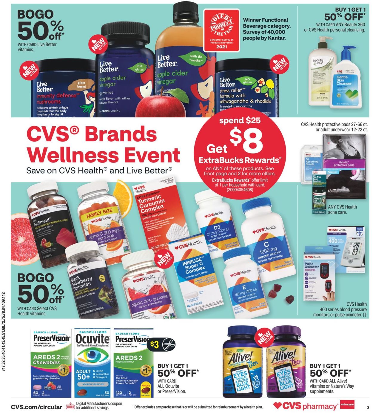 CVS Pharmacy Weekly Ad Circular - valid 09/26-10/03/2021 (Page 4)