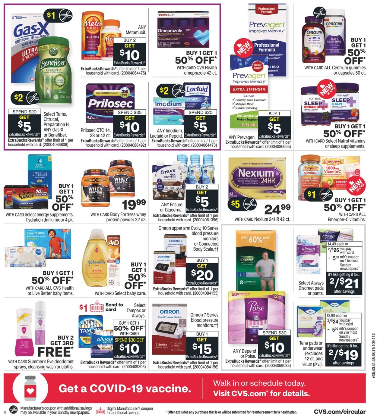 CVS Pharmacy Weekly Ad Circular - valid 09/26-10/03/2021 (Page 6)