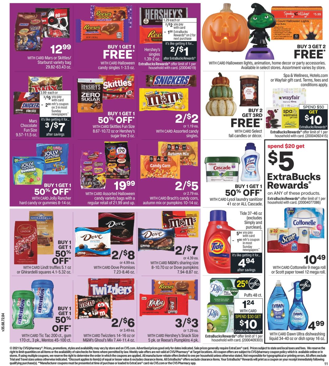 CVS Pharmacy Weekly Ad Circular - valid 09/26-10/03/2021 (Page 17)