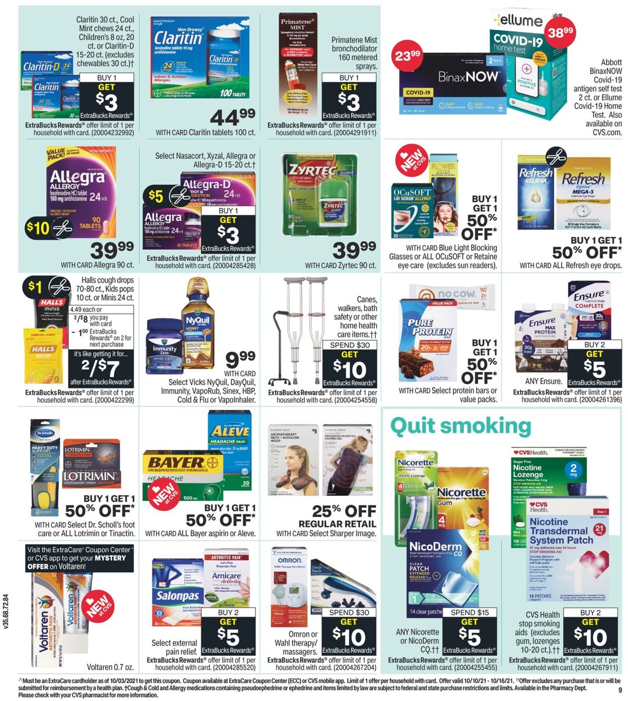 CVS Pharmacy Weekly Ad Circular - valid 10/10-10/16/2021 (Page 15)