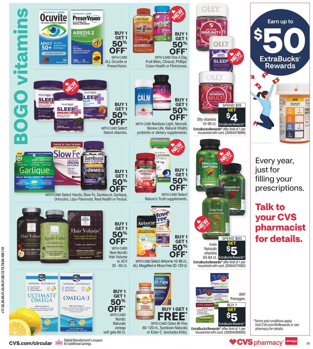 CVS Pharmacy Weekly Ad Circular - valid 10/10-10/16/2021 (Page 17)