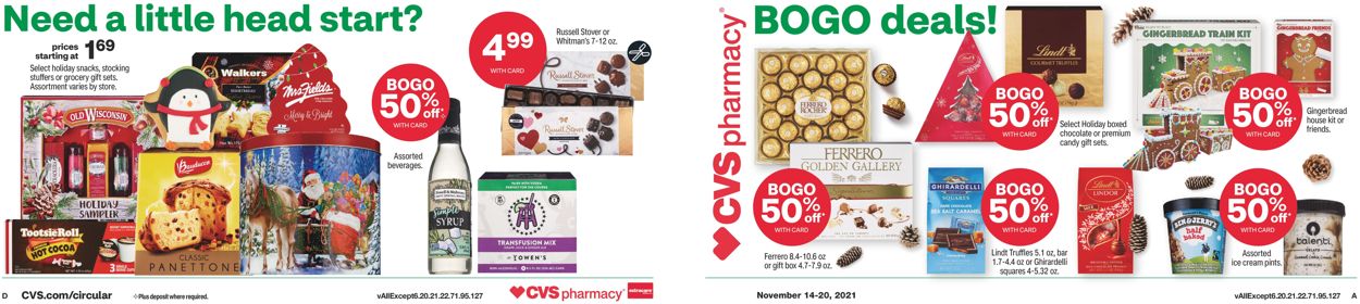 CVS Pharmacy HOLIDAY 2021 Weekly Ad Circular - valid 11/14-11/21/2021 (Page 21)