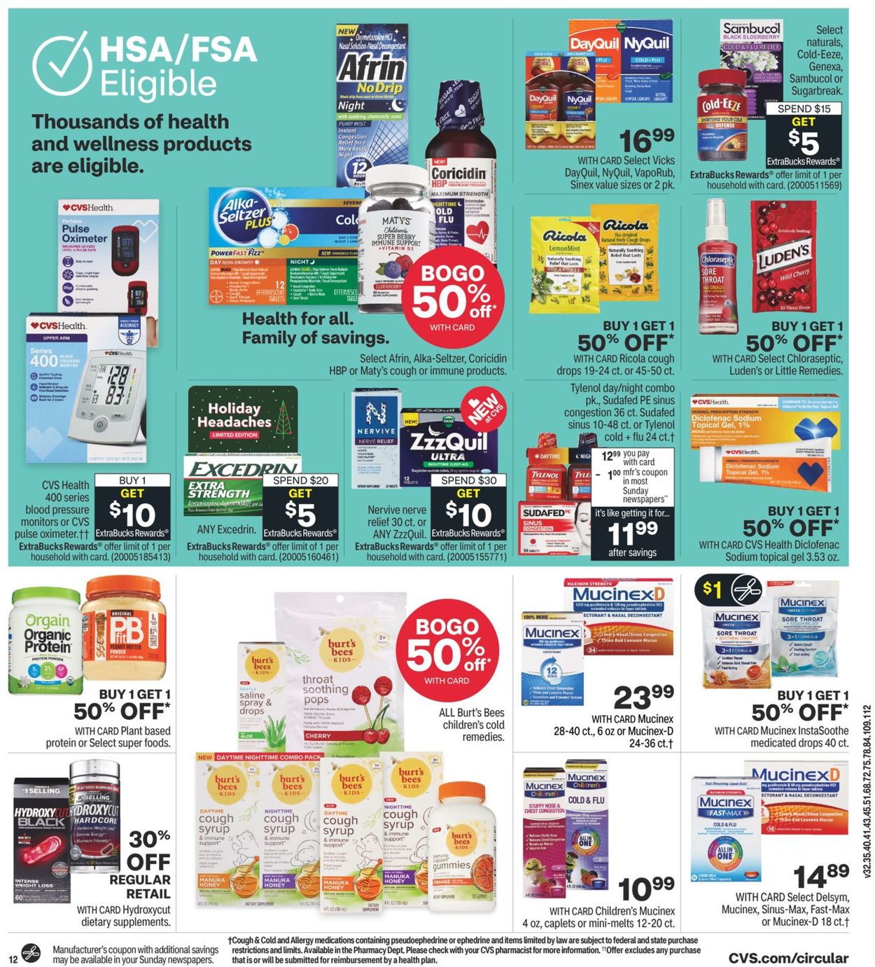 CVS Pharmacy CHRISTMAS 2021 Weekly Ad Circular - valid 12/12-12/19/2021 (Page 16)