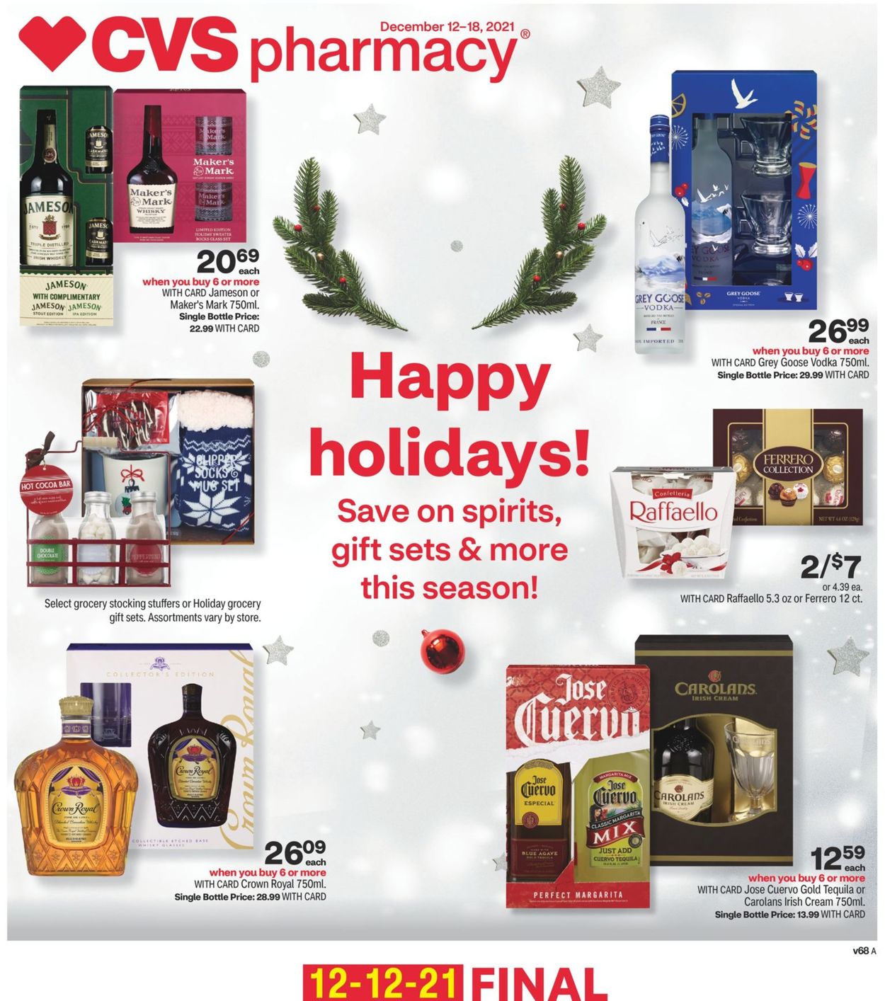 CVS Pharmacy CHRISTMAS 2021 Weekly Ad Circular - valid 12/12-12/19/2021 (Page 21)