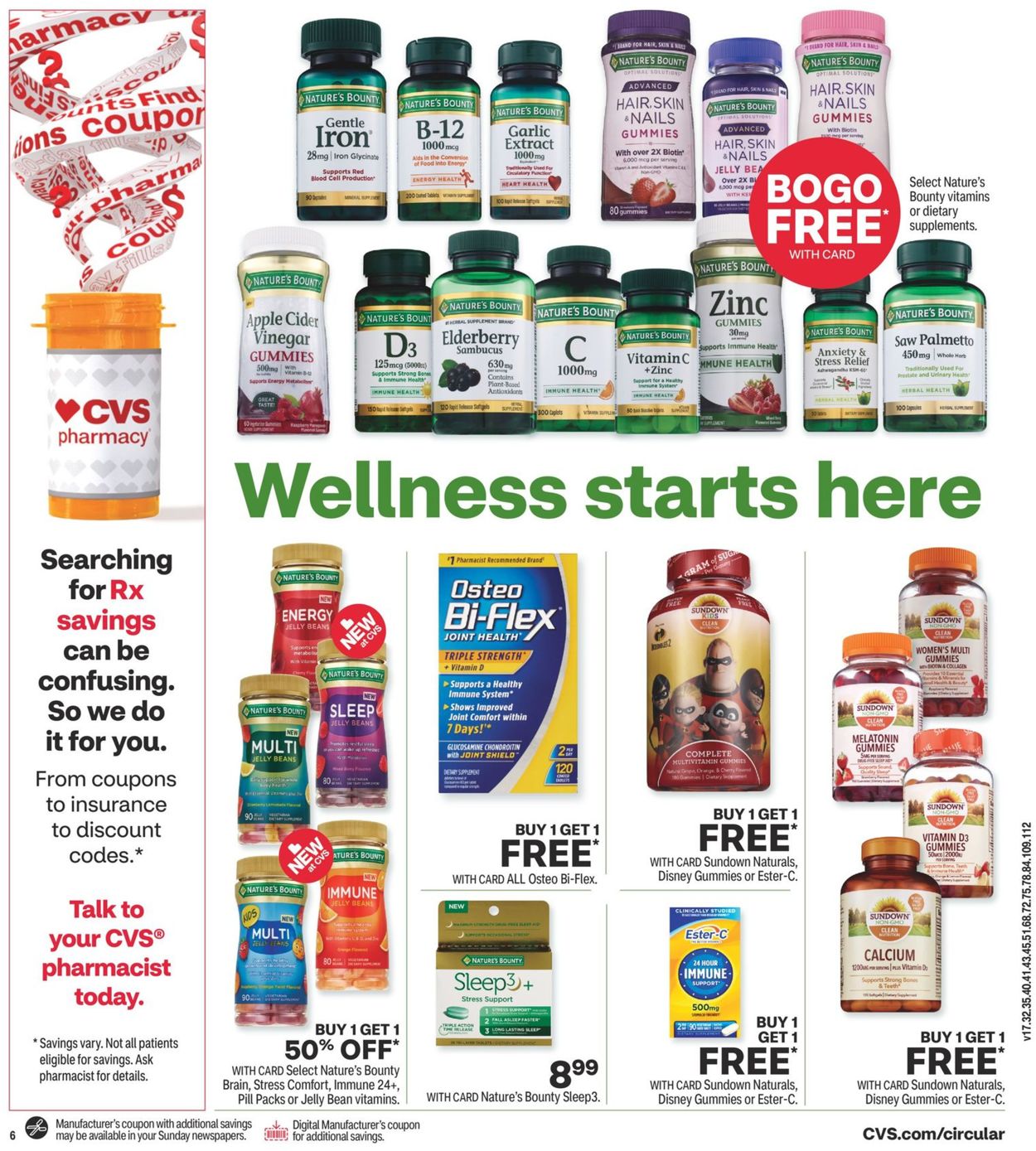 CVS Pharmacy Weekly Ad Circular - valid 12/26-01/01/2022 (Page 7)