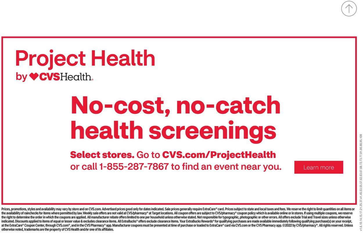 CVS Pharmacy Weekly Ad Circular - valid 05/29-06/04/2022 (Page 20)