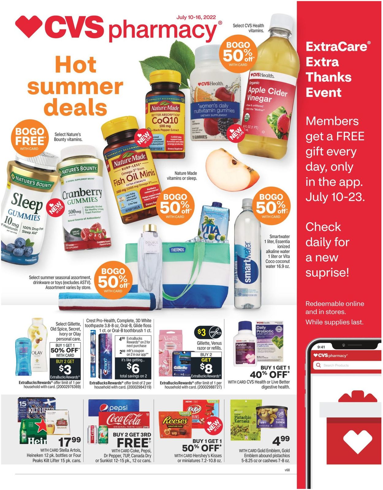CVS Pharmacy Weekly Ad Circular - valid 07/10-07/17/2022