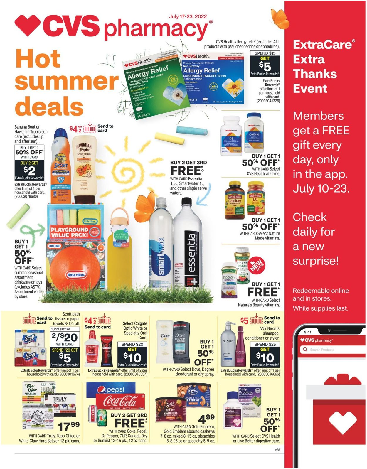 CVS Pharmacy Weekly Ad Circular - valid 07/17-07/24/2022