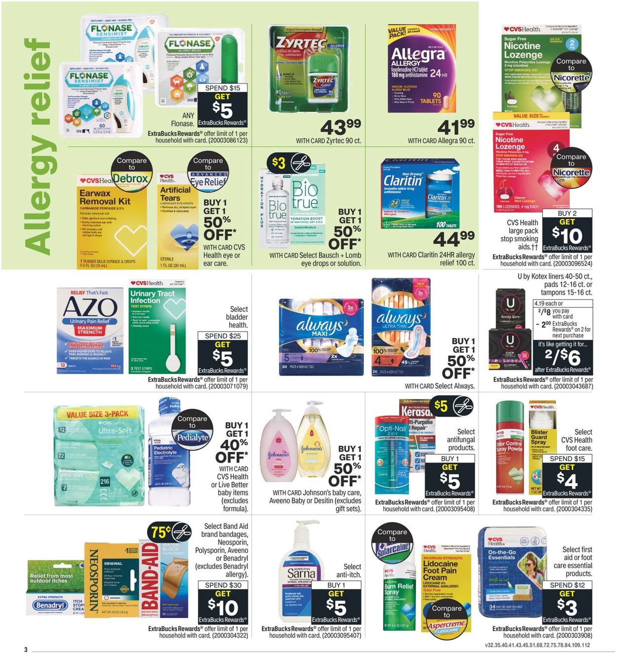 CVS Pharmacy Weekly Ad Circular - valid 07/17-07/24/2022 (Page 4)