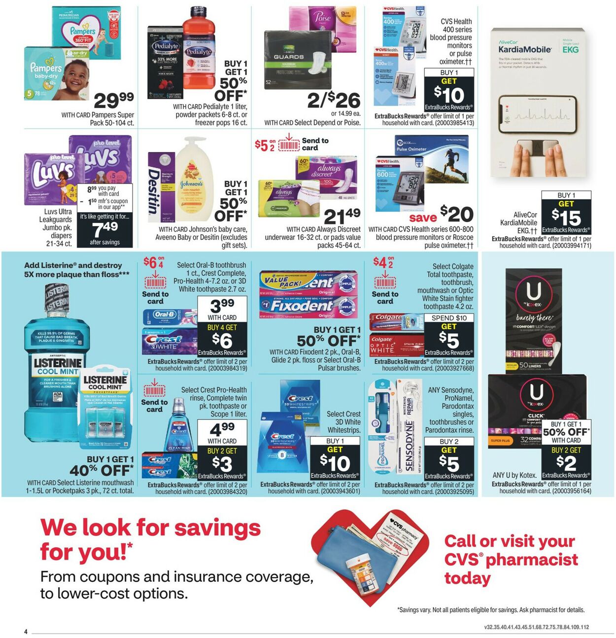 CVS Pharmacy Weekly Ad Circular - valid 09/18-09/25/2022 (Page 5)