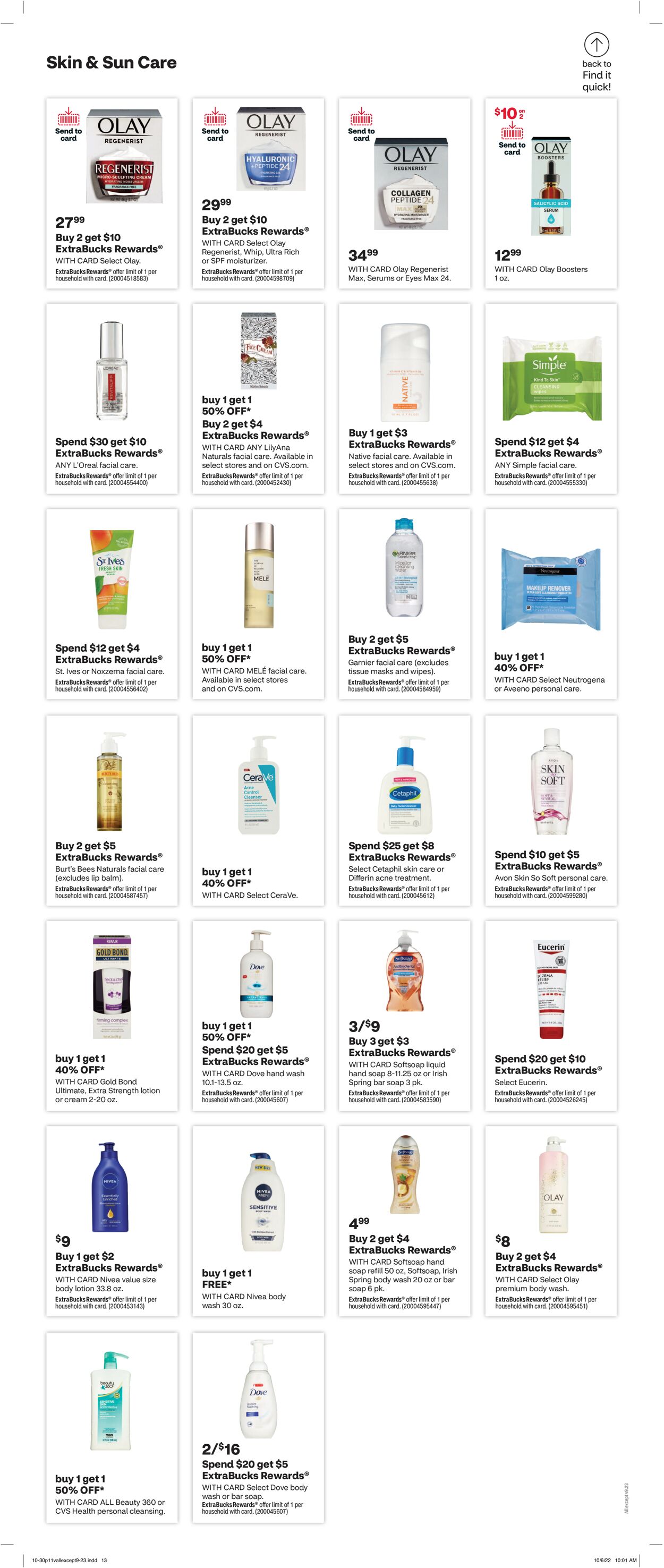 CVS Pharmacy Weekly Ad Circular - valid 10/30-11/05/2022 (Page 11)