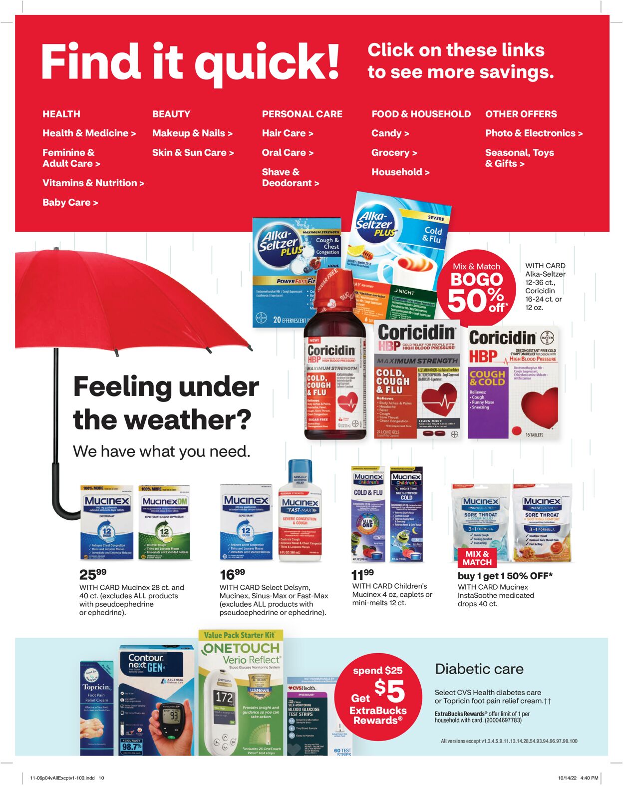 CVS Pharmacy Weekly Ad Circular - valid 11/06-11/13/2022 (Page 4)