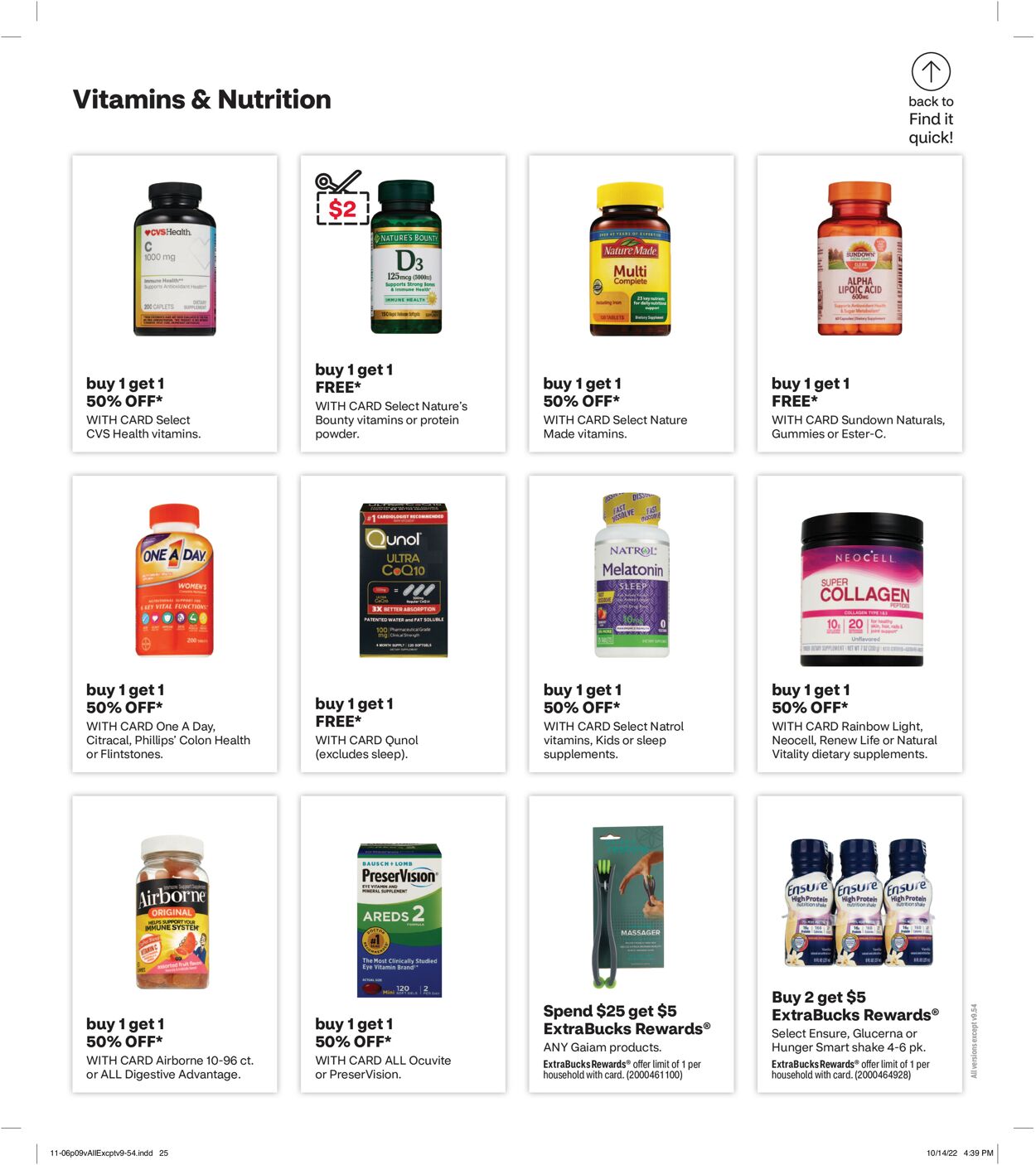 CVS Pharmacy Weekly Ad Circular - valid 11/06-11/13/2022 (Page 9)