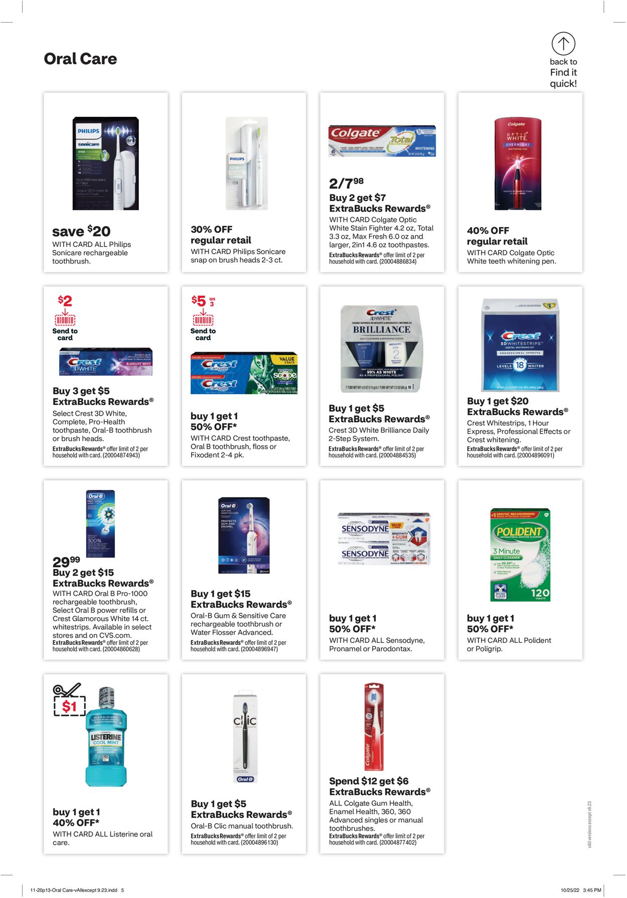 CVS Pharmacy Weekly Ad Circular - valid 11/20-11/27/2022 (Page 12)