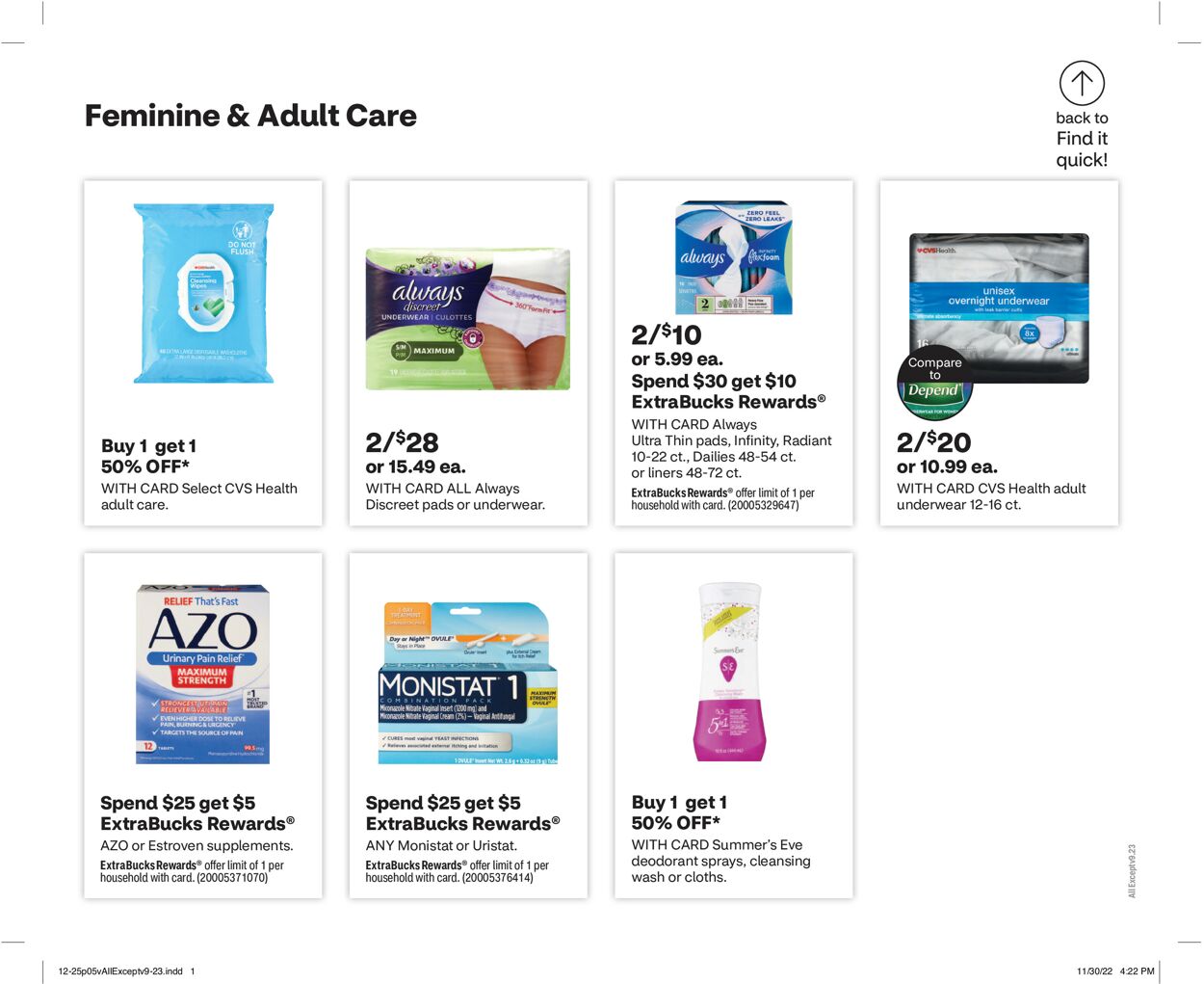 CVS Pharmacy Weekly Ad Circular - valid 12/25-01/01/2023 (Page 5)