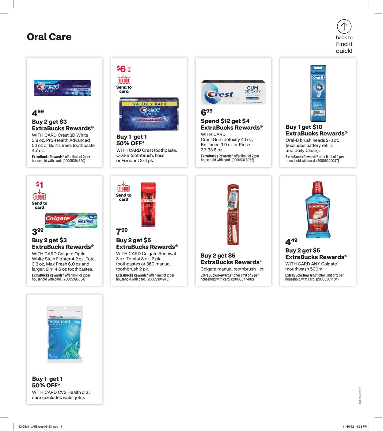 CVS Pharmacy Weekly Ad Circular - valid 12/25-01/01/2023 (Page 12)