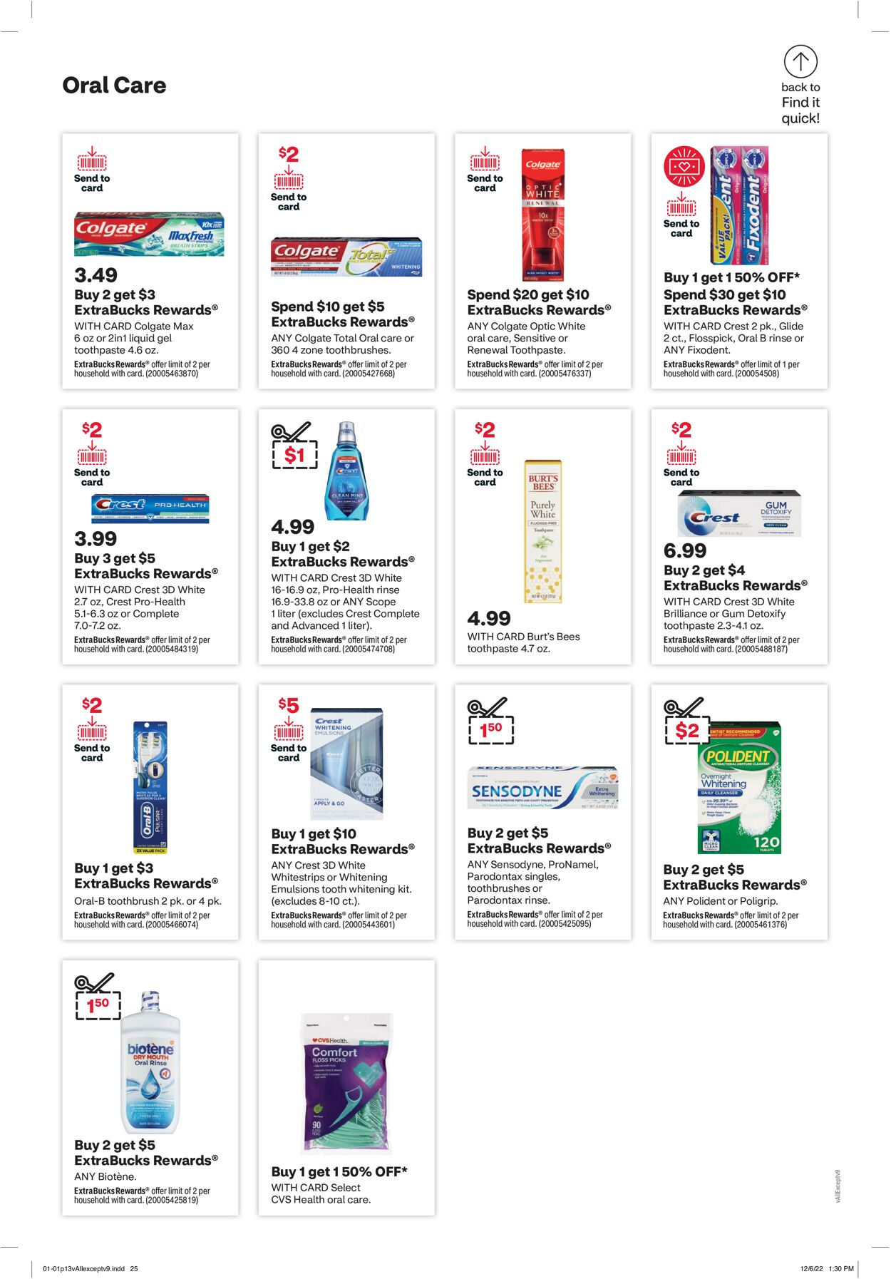 CVS Pharmacy Weekly Ad Circular - valid 01/01-01/08/2023 (Page 14)