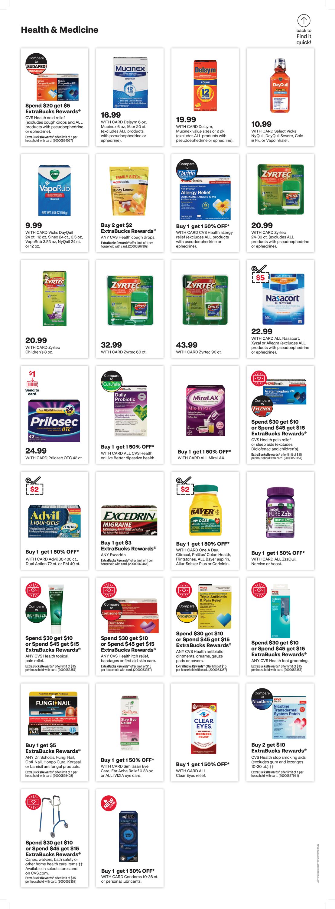 CVS Pharmacy Weekly Ad Circular - valid 01/29-02/05/2023 (Page 8)