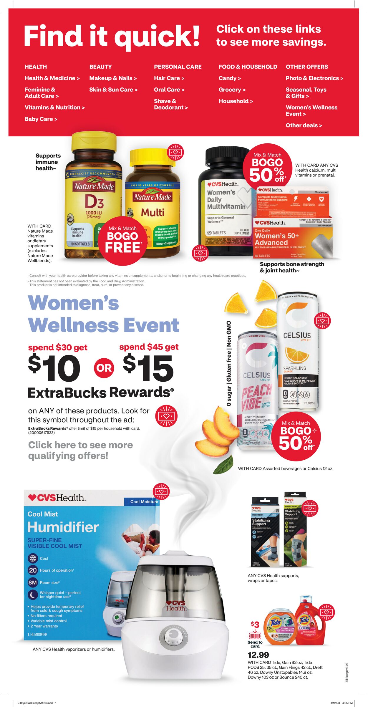CVS Pharmacy Weekly Ad Circular - valid 02/05-02/12/2023 (Page 2)