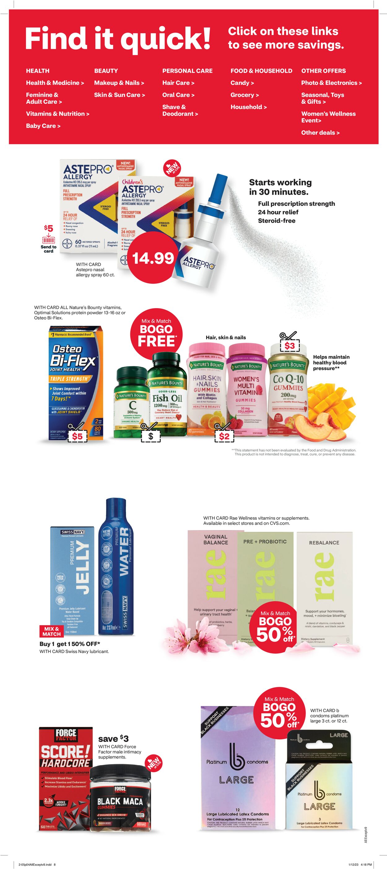 CVS Pharmacy Weekly Ad Circular - valid 02/05-02/12/2023 (Page 4)