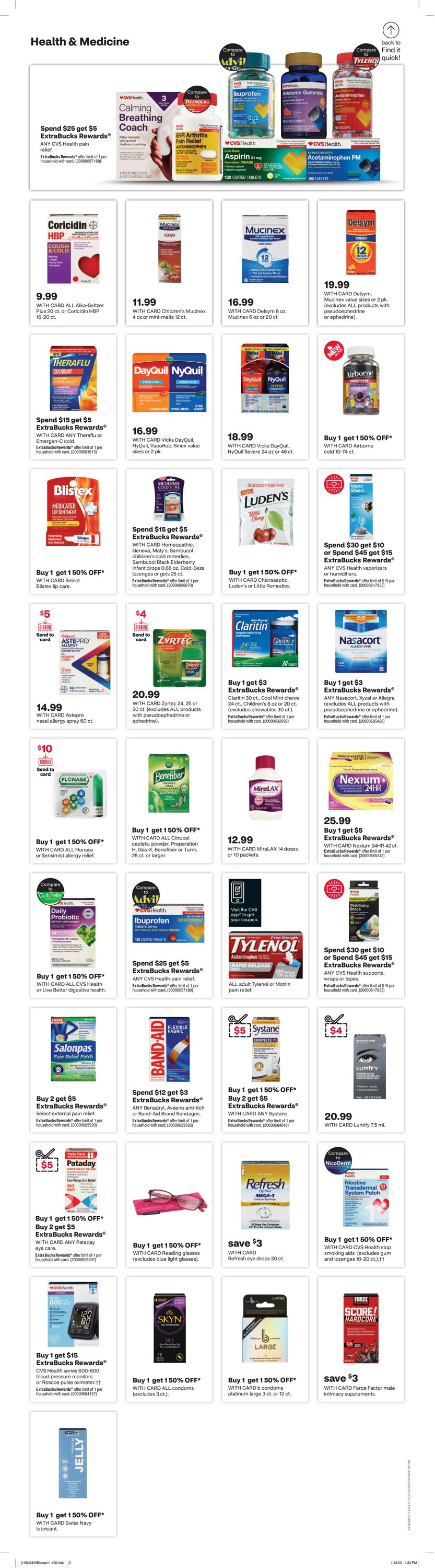 CVS Pharmacy Weekly Ad Circular - valid 02/05-02/12/2023 (Page 8)