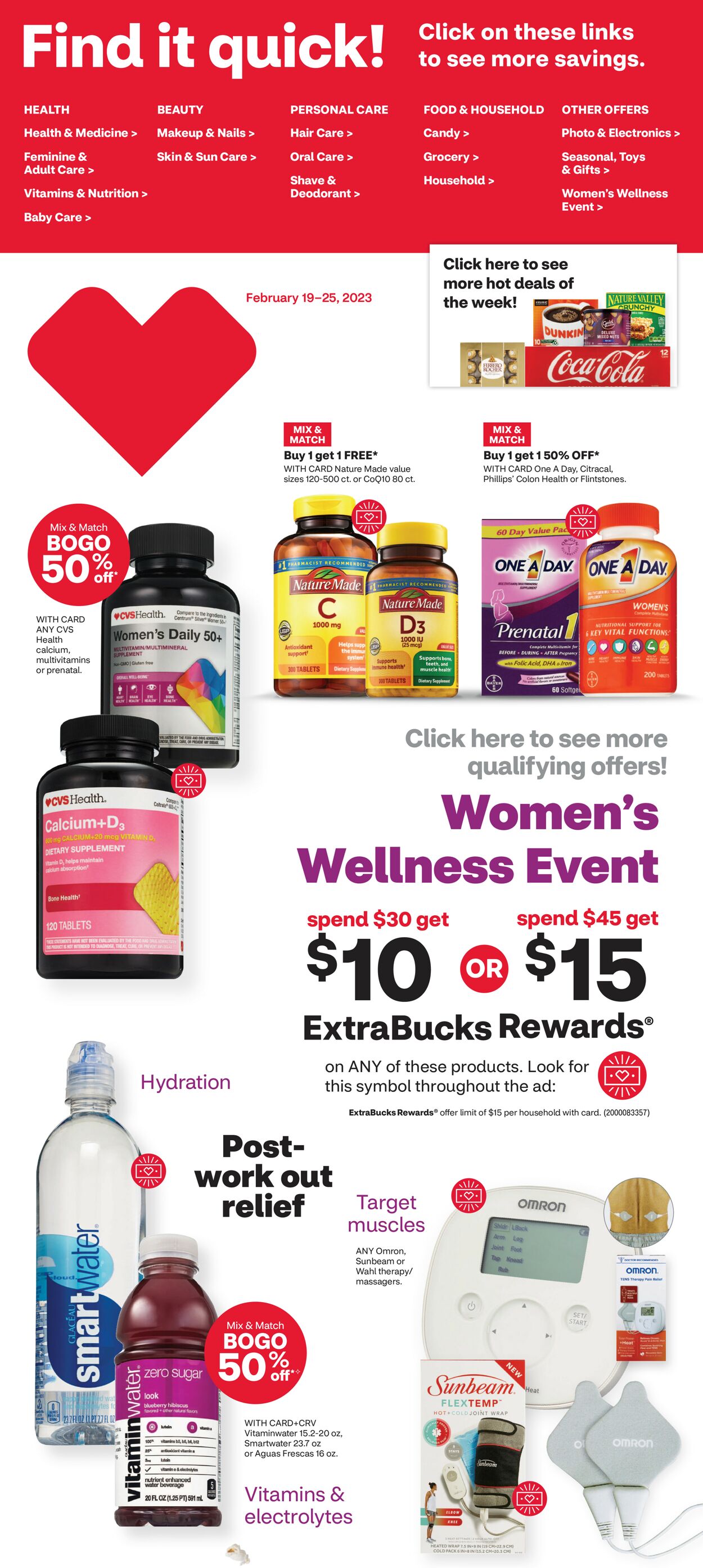 CVS Pharmacy Weekly Ad Circular - valid 02/19-02/26/2023