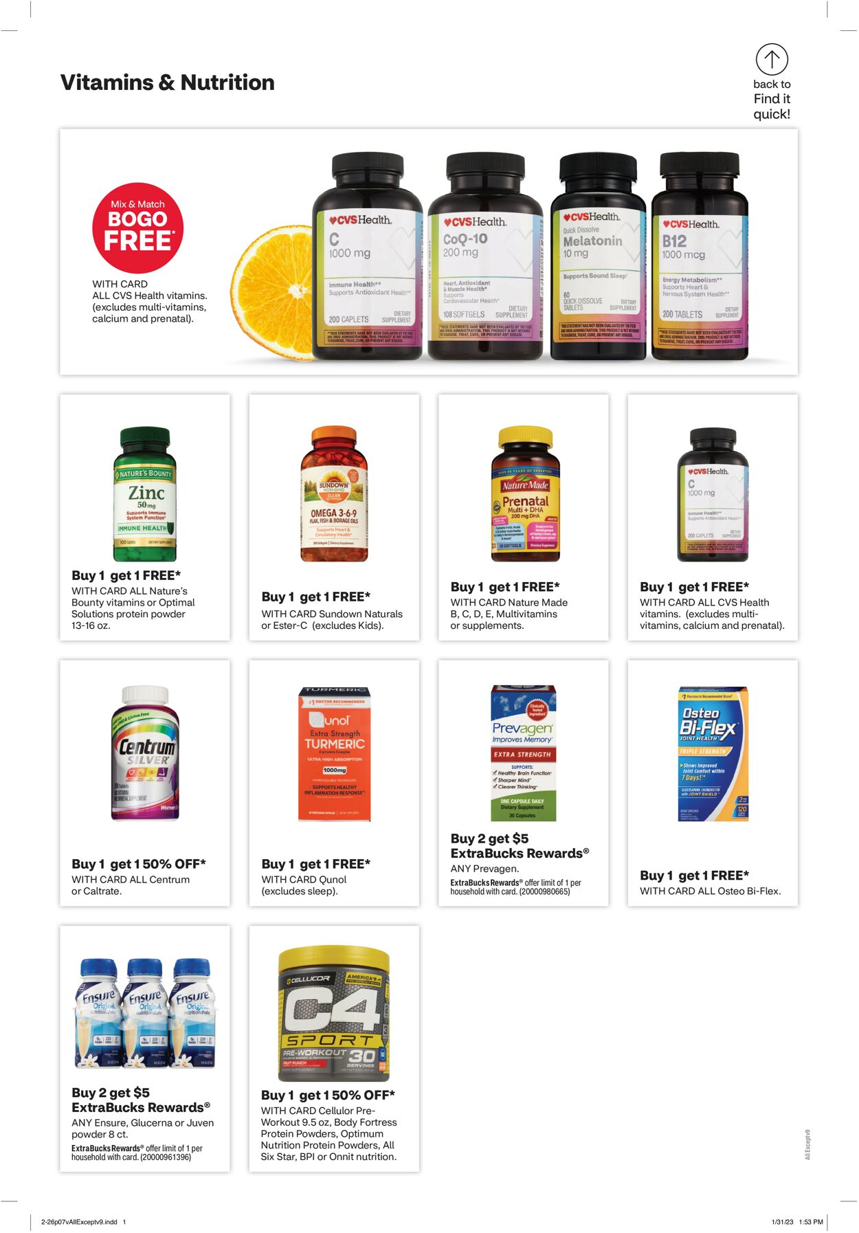 CVS Pharmacy Weekly Ad Circular - valid 02/26-03/05/2023 (Page 9)