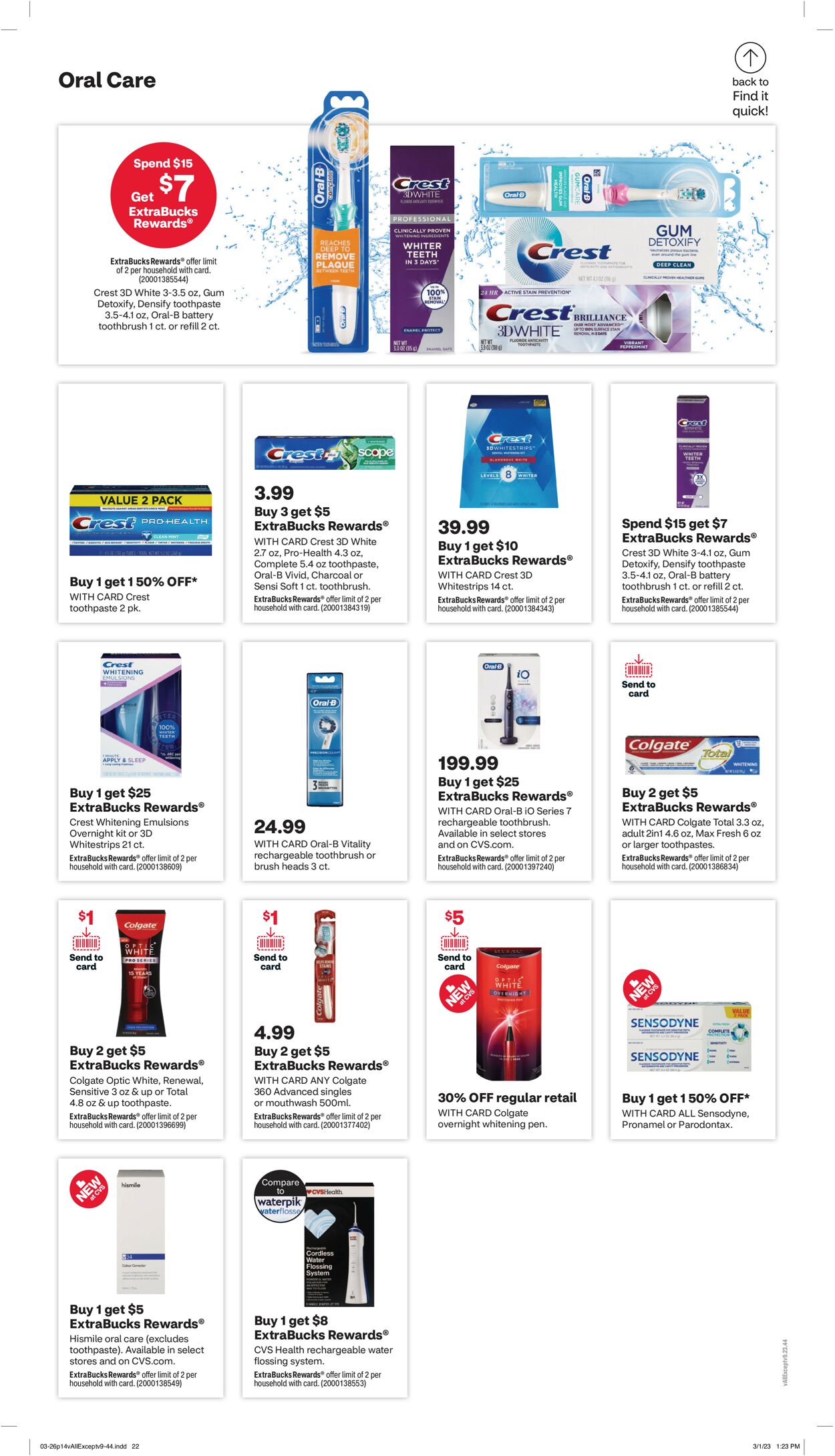 CVS Pharmacy Weekly Ad Circular - valid 03/26-04/02/2023 (Page 17)