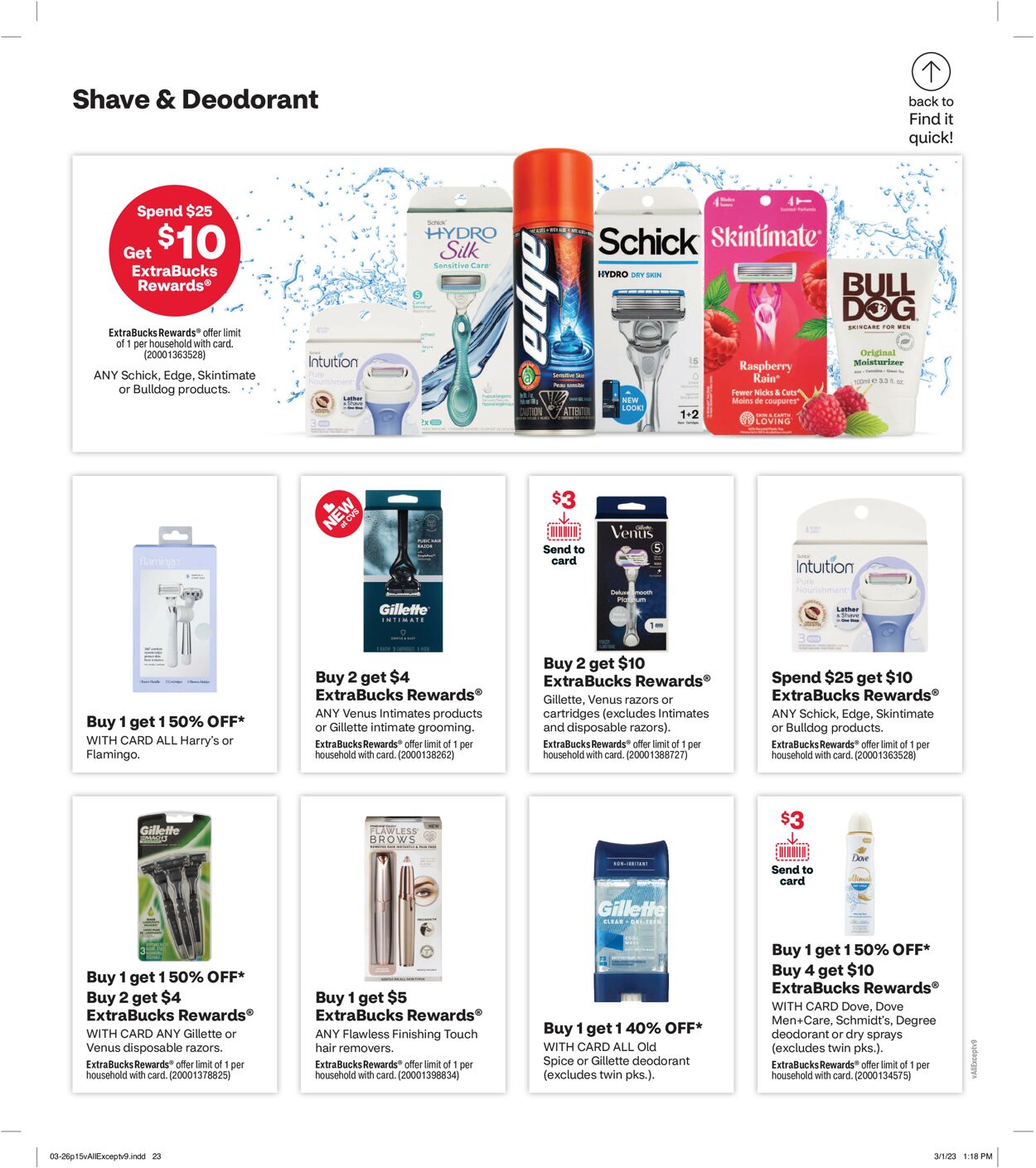 CVS Pharmacy Weekly Ad Circular - valid 03/26-04/02/2023 (Page 18)