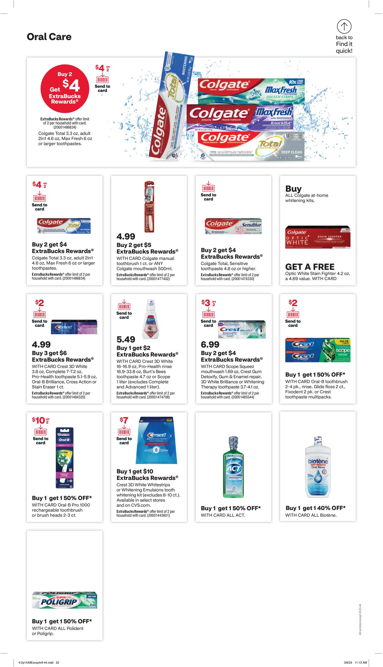 CVS Pharmacy Weekly Ad Circular - valid 04/02-04/09/2023 (Page 19)
