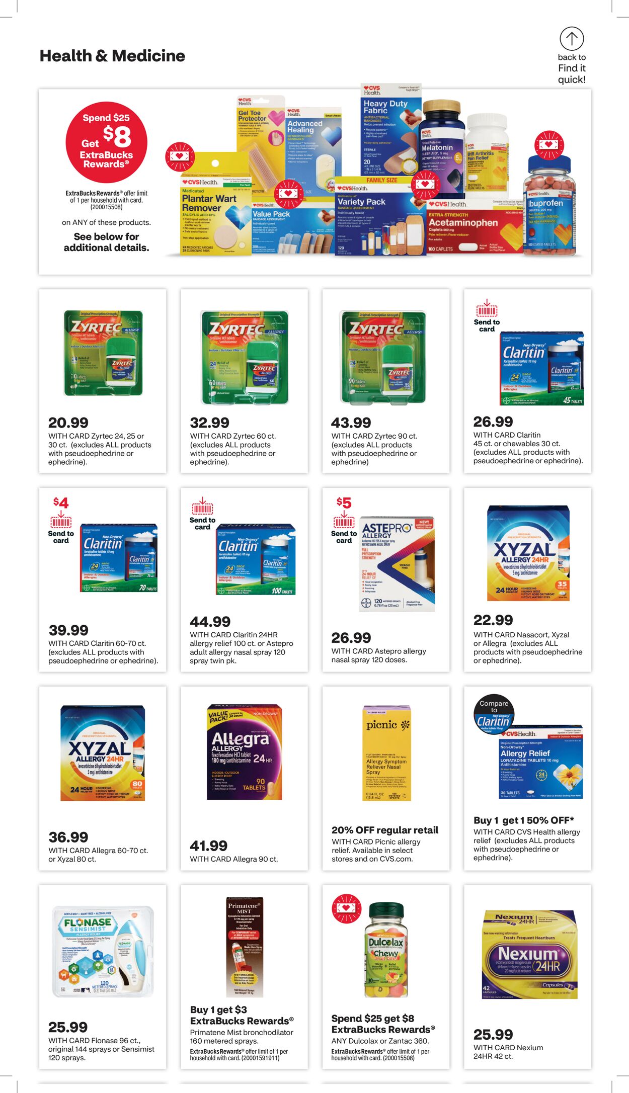 CVS Pharmacy Weekly Ad Circular - valid 04/09-04/16/2023 (Page 8)
