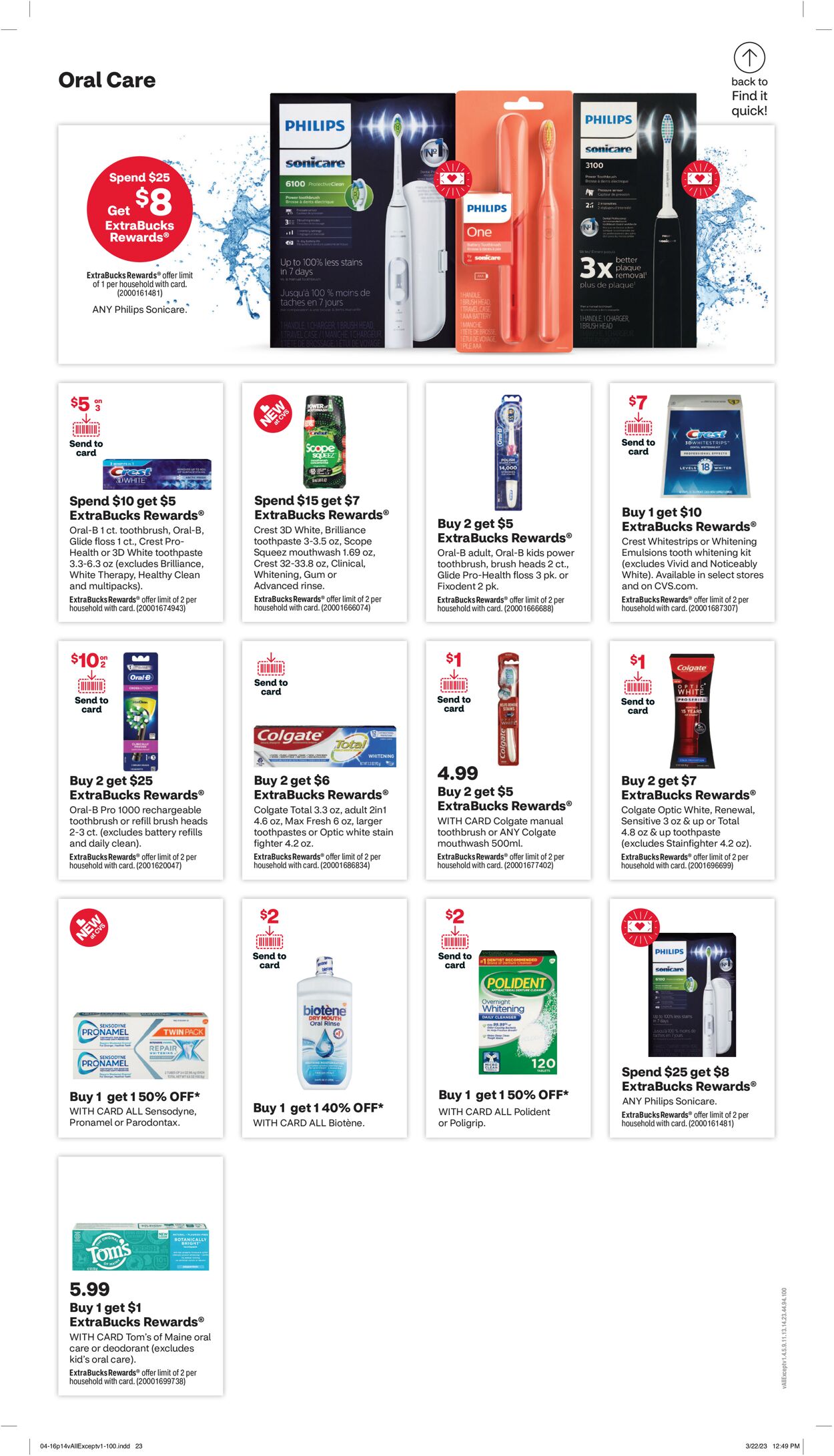 CVS Pharmacy Weekly Ad Circular - valid 04/16-04/23/2023 (Page 16)