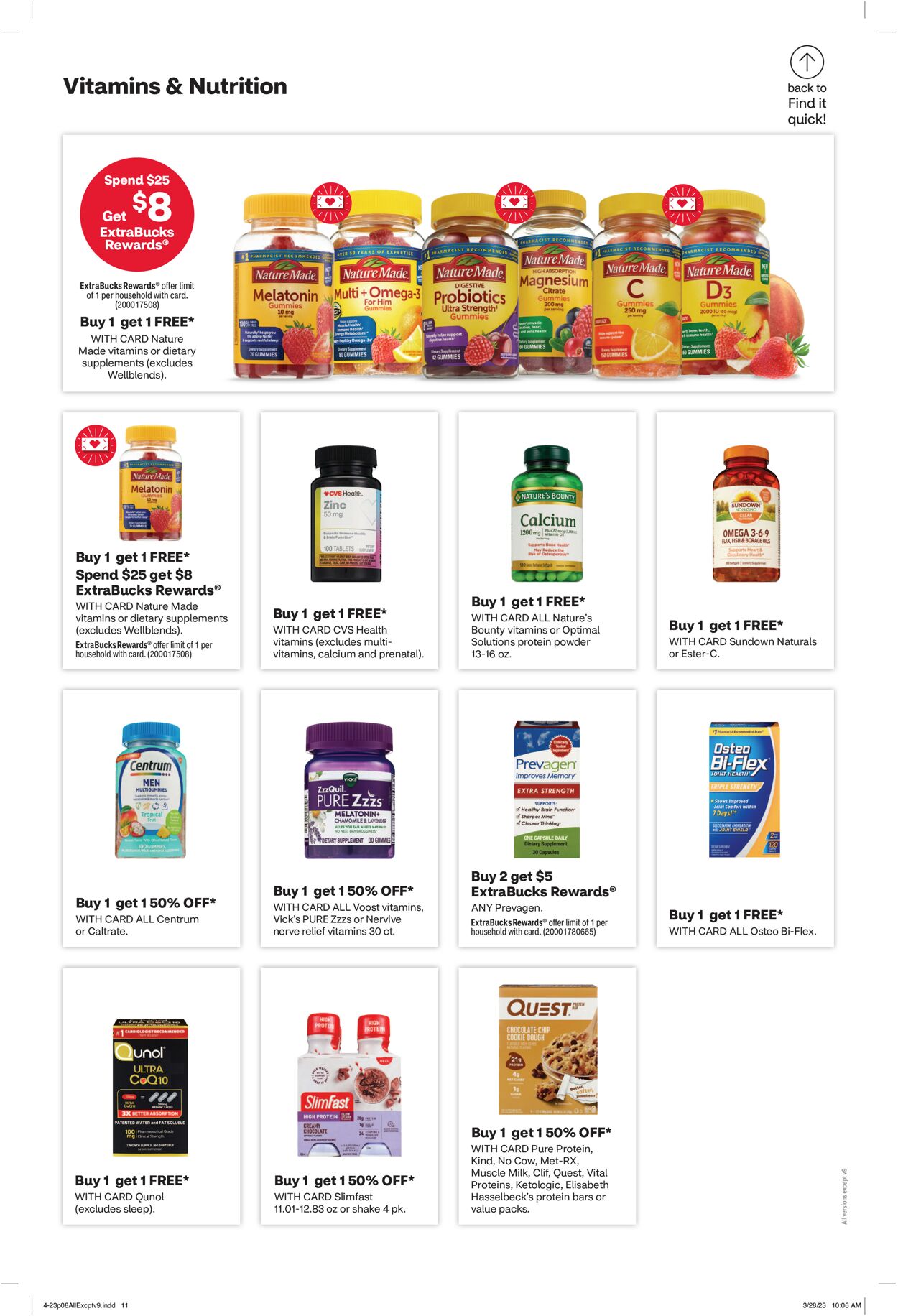 CVS Pharmacy Weekly Ad Circular - valid 04/23-04/30/2023 (Page 8)