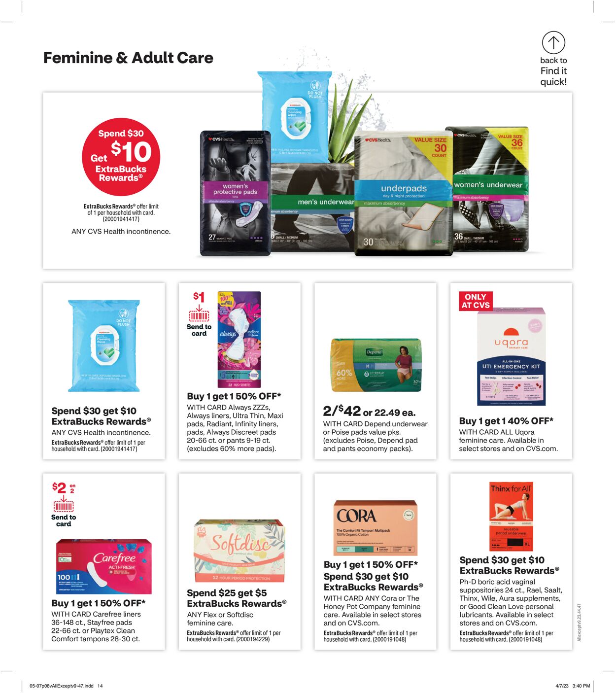 CVS Pharmacy Weekly Ad Circular - valid 05/07-05/14/2023 (Page 8)