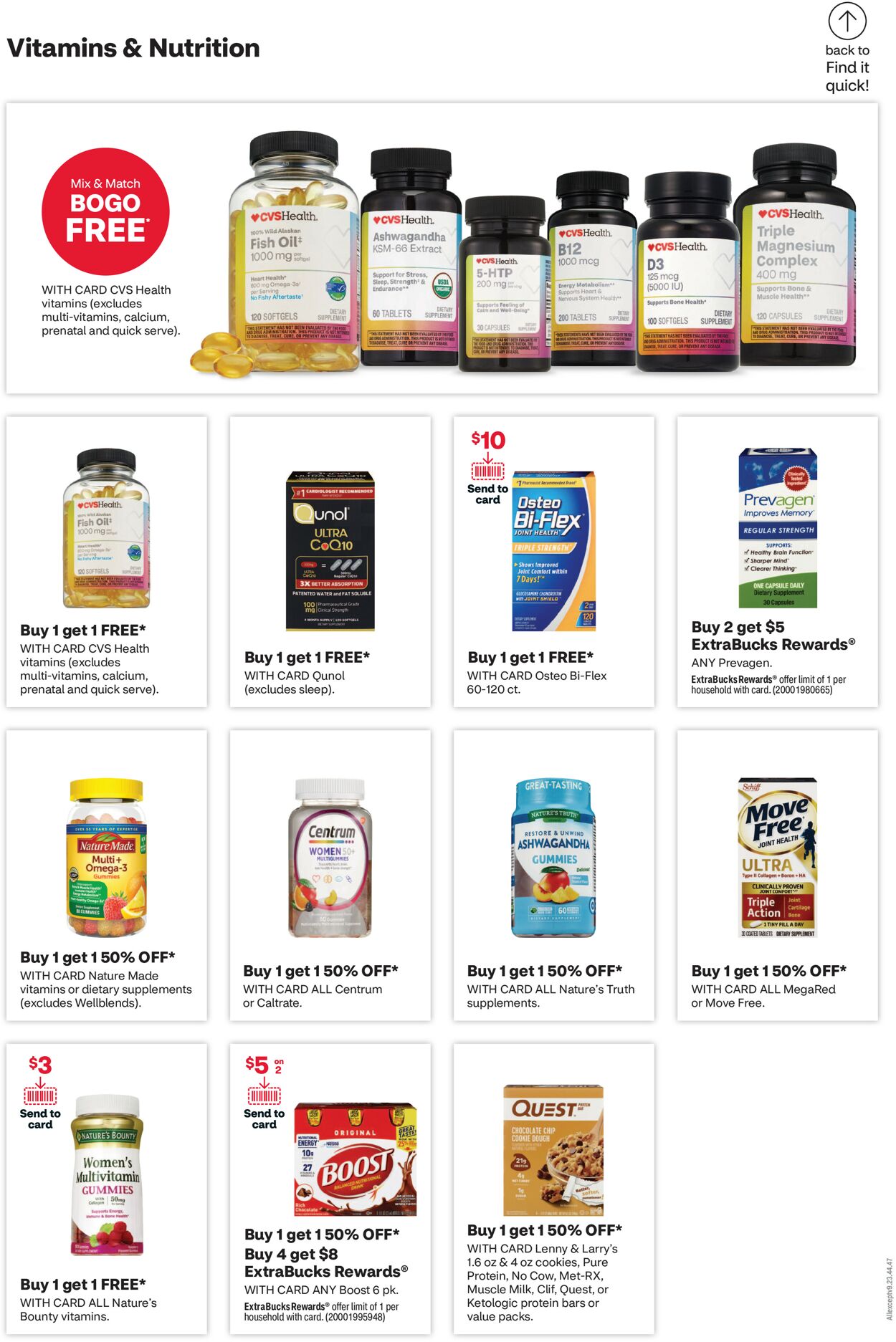 CVS Pharmacy Weekly Ad Circular - valid 05/07-05/14/2023 (Page 9)