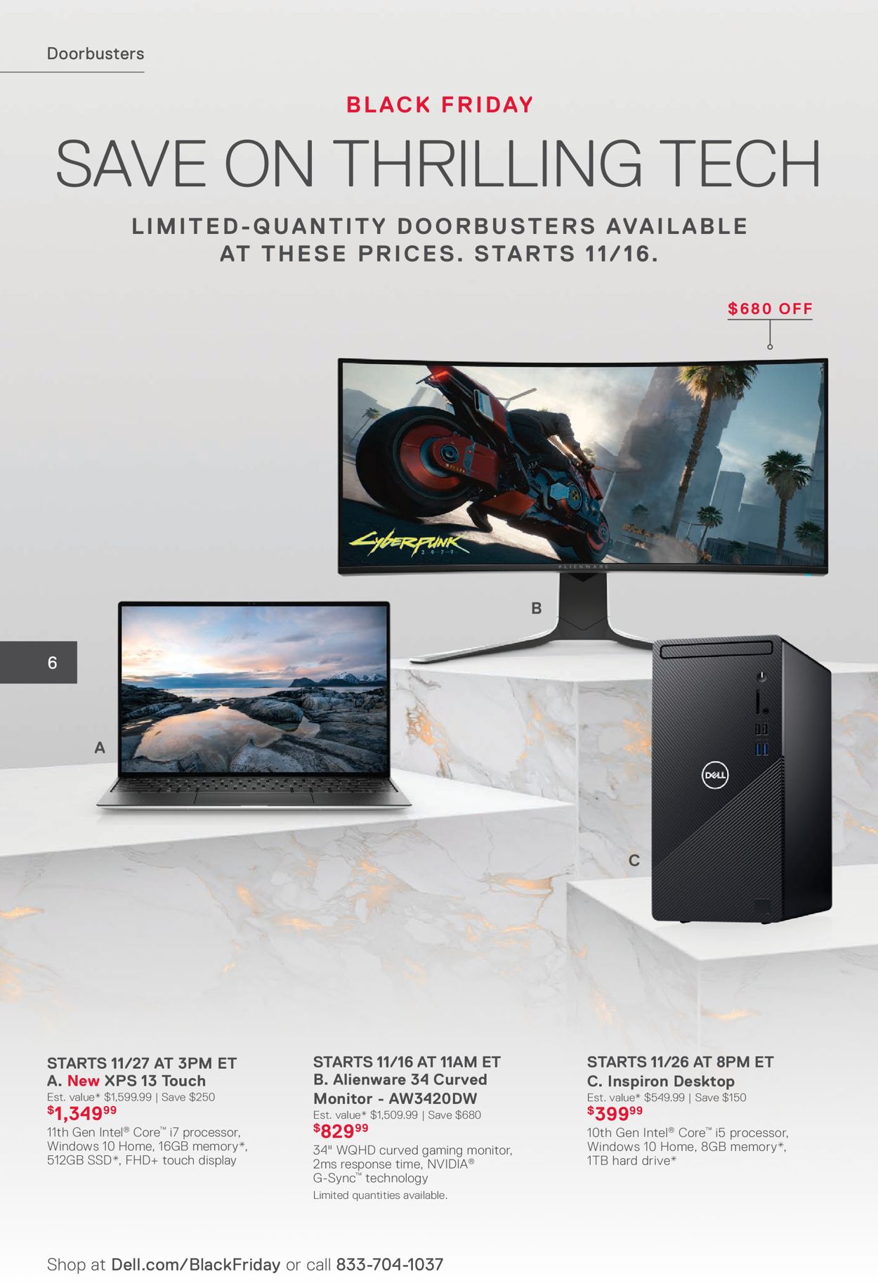 Dell Black Friday 2020 Weekly Ad Circular - valid 11/16-11/28/2020 (Page 6)