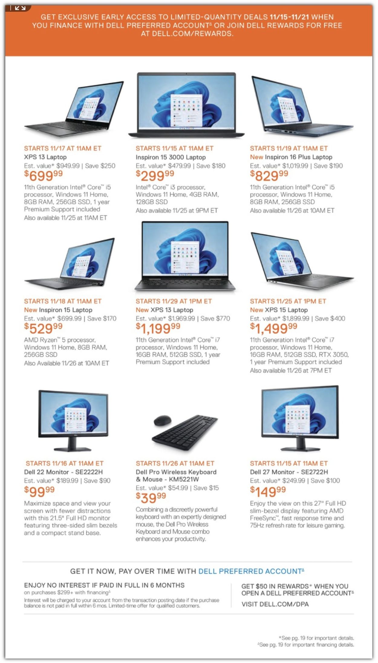 Dell CYBER MONDAY 2021 Weekly Ad Circular - valid 11/15-11/29/2021 (Page 5)