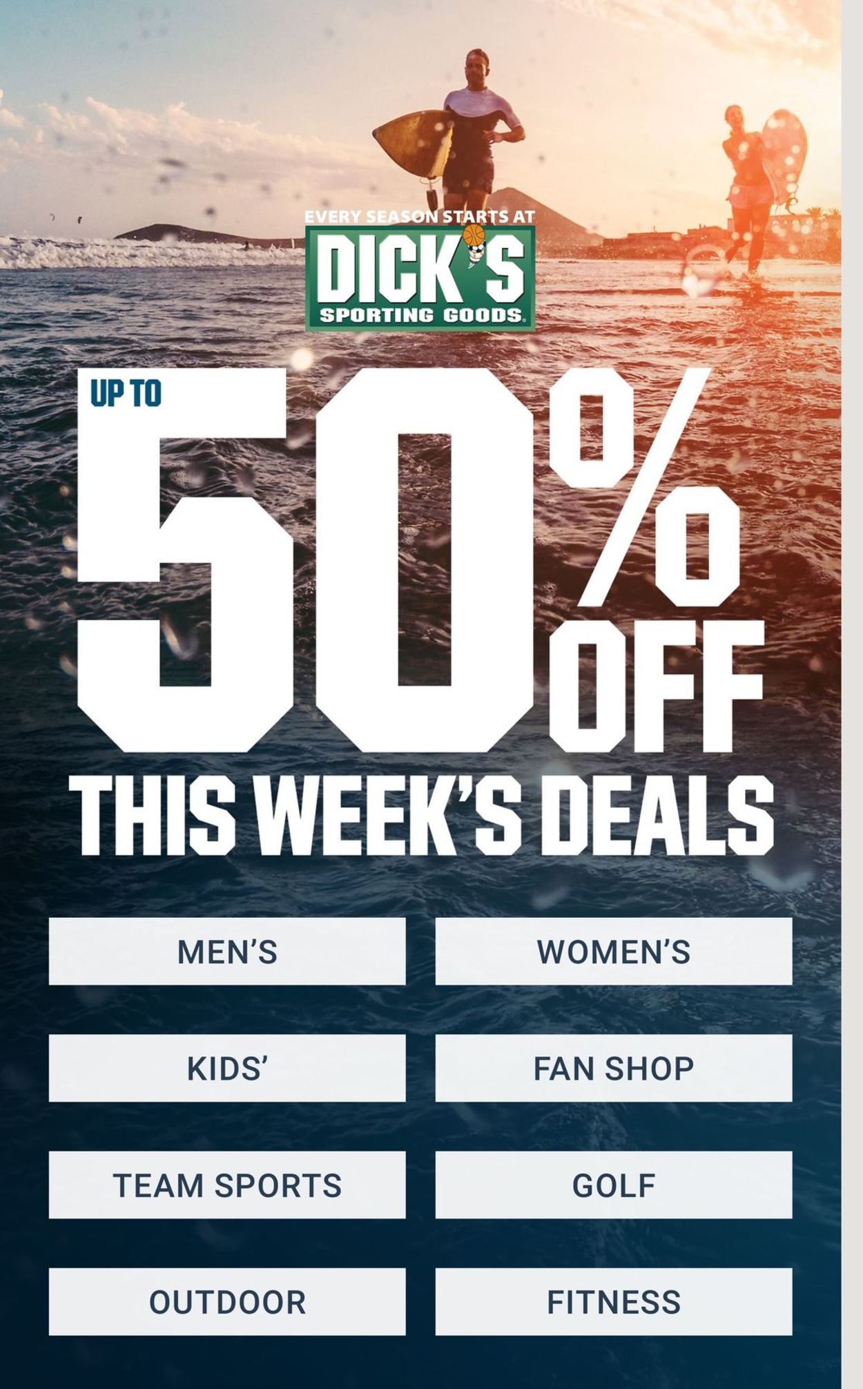 Dick's Weekly Ad Circular - valid 07/03-07/09/2022