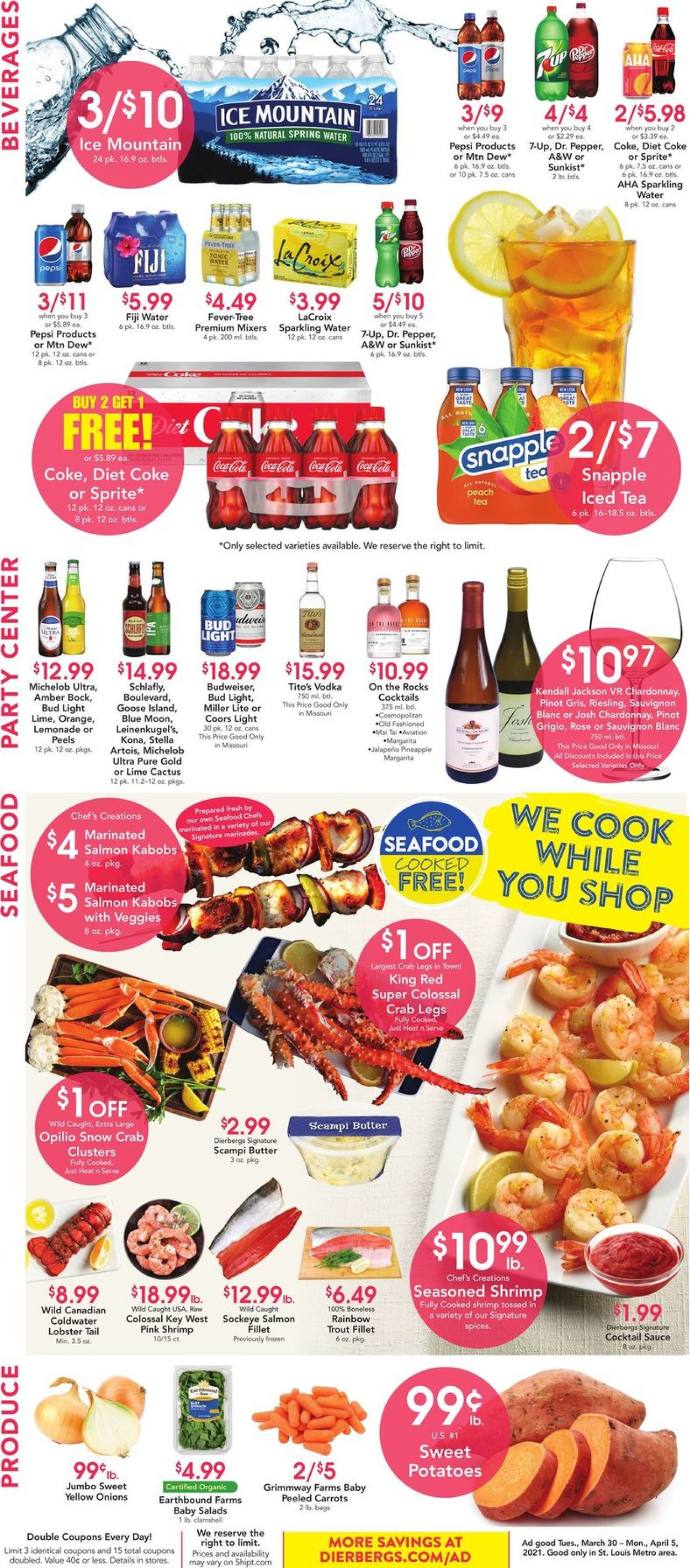 Dierbergs Easter 2021 ad Ad Circular 03/30 04/05/2021 (Page 7