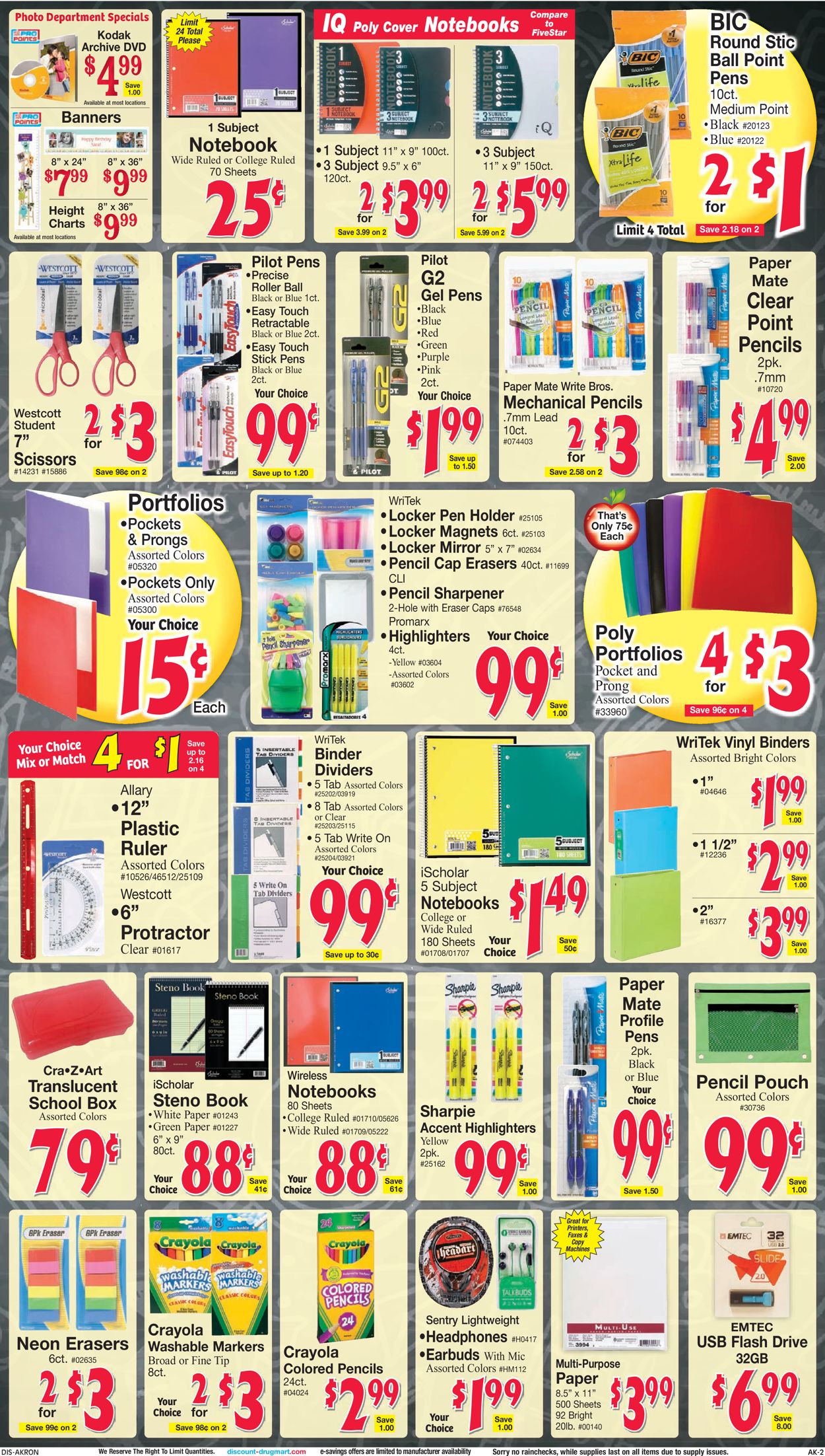 Discount Drug Mart Weekly Ad Circular - valid 08/26-09/01/2020 (Page 2)