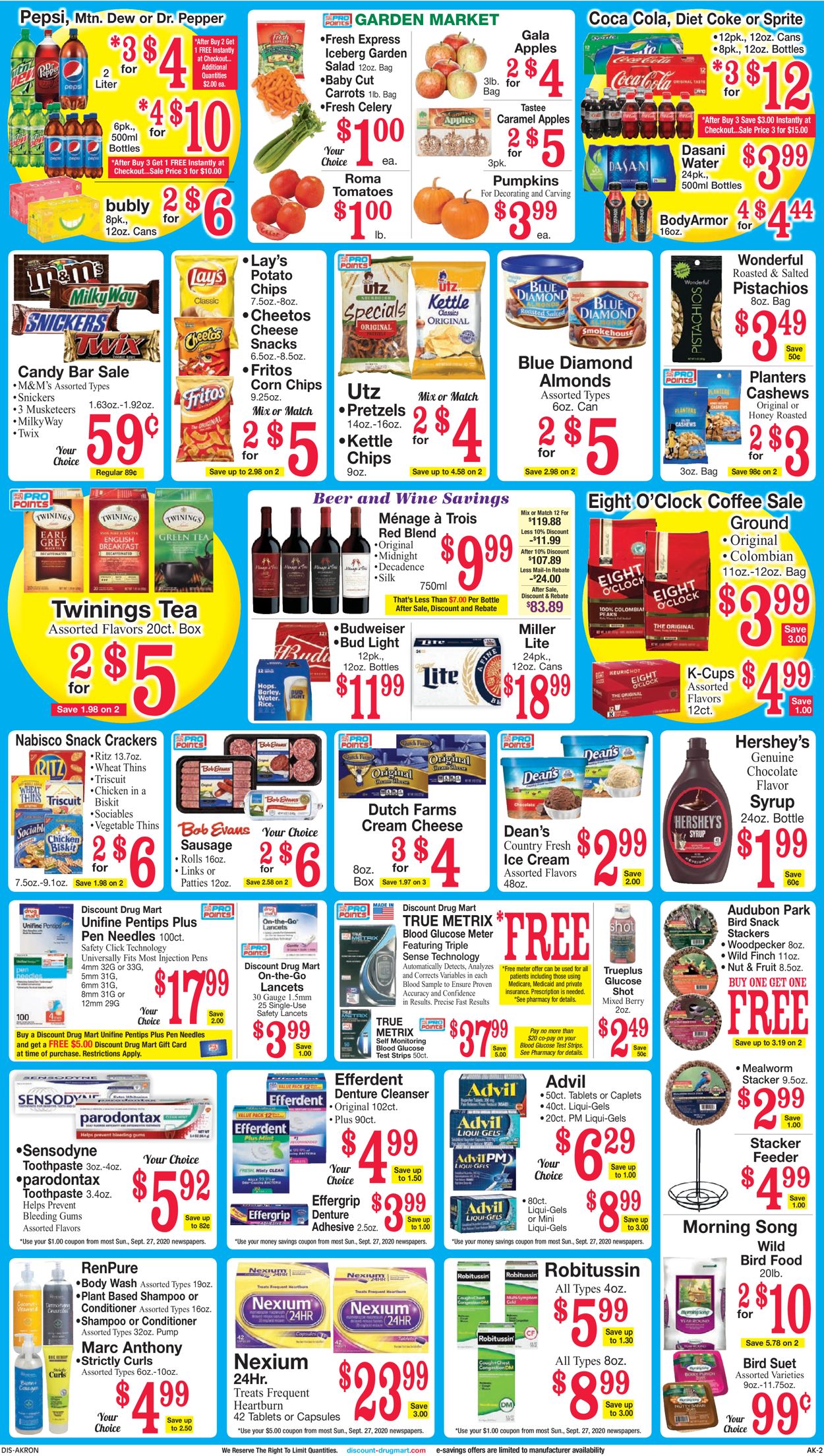Discount Drug Mart Weekly Ad Circular - valid 09/30-10/06/2020 (Page 2)