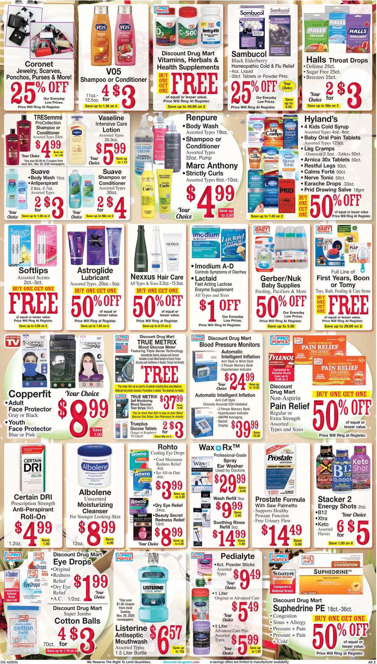 Discount Drug Mart Weekly Ad Circular - valid 12/02-12/08/2020 (Page 3)