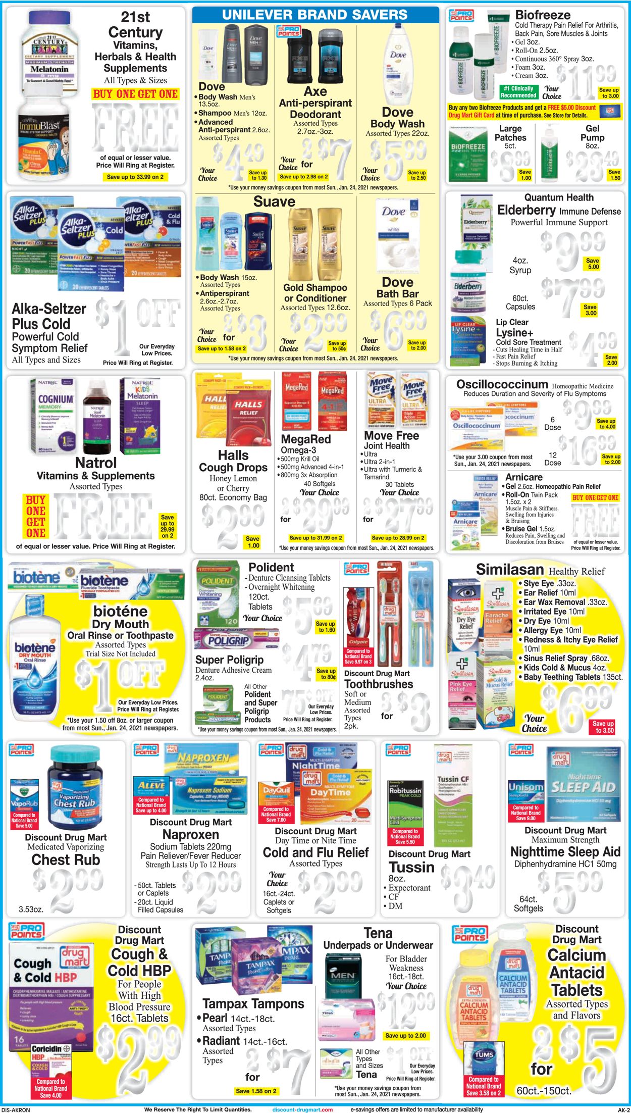 Discount Drug Mart Weekly Ad Circular - valid 01/27-02/02/2021 (Page 2)