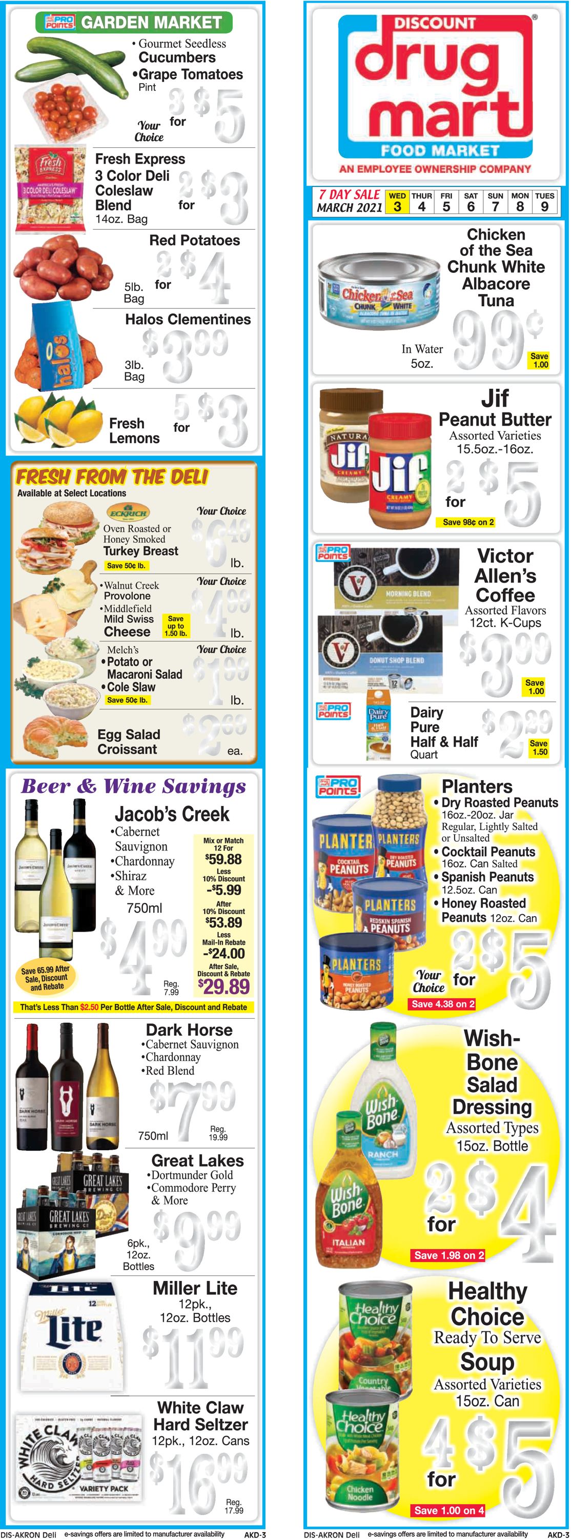 Discount Drug Mart Weekly Ad Circular - valid 03/03-03/09/2021 (Page 3)