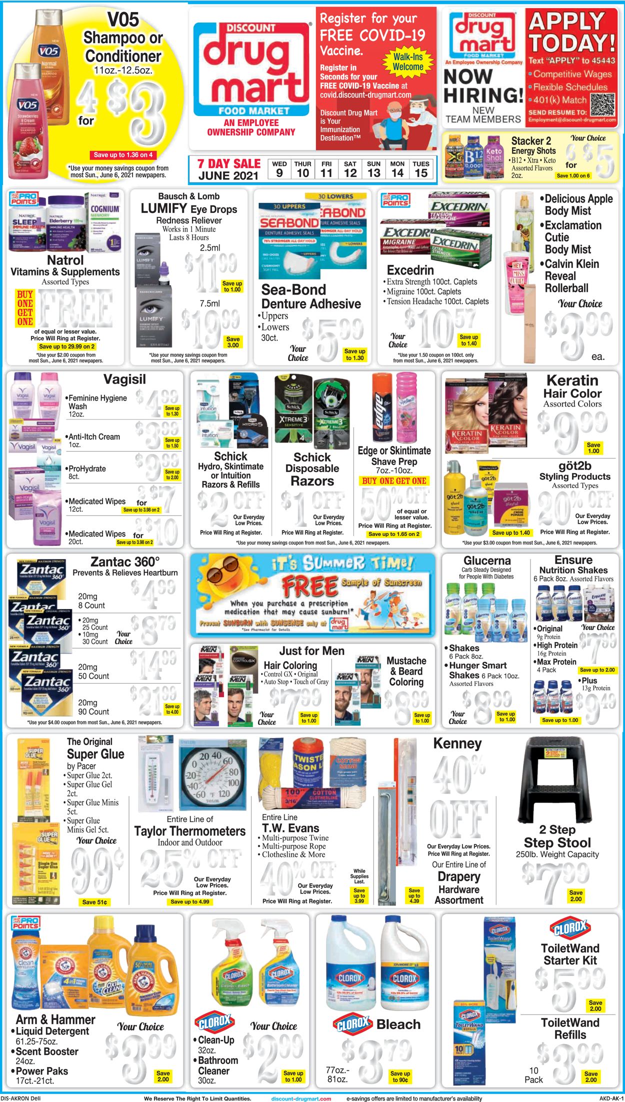 Discount Drug Mart Weekly Ad Circular - valid 06/09-06/15/2021